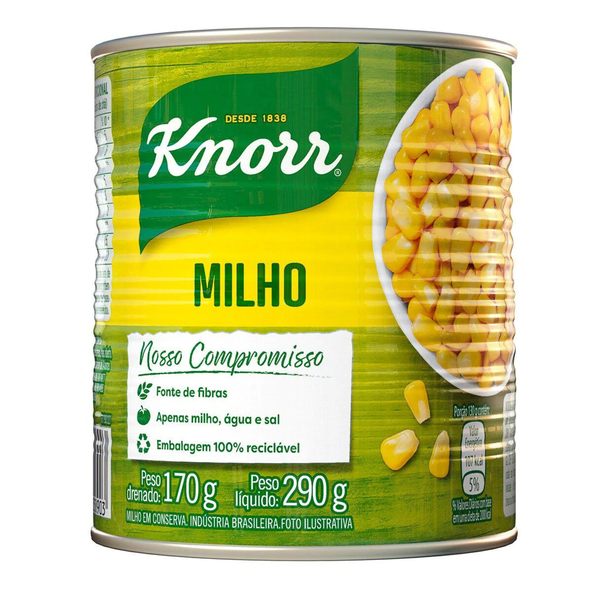 Milho Verde em Conserva Knorr Lata 170g