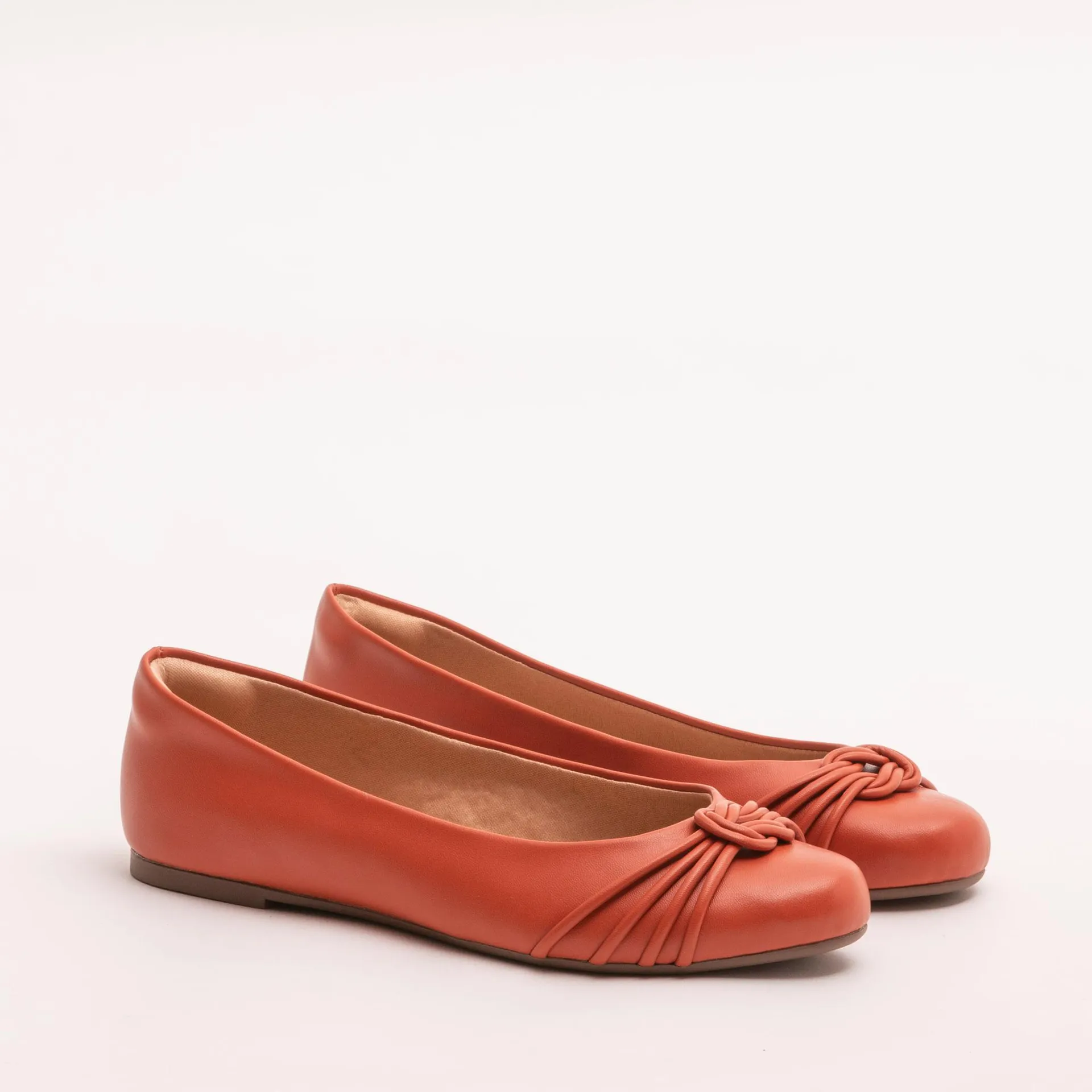 Sapatilha Bico Redondo Comfort - CORAL