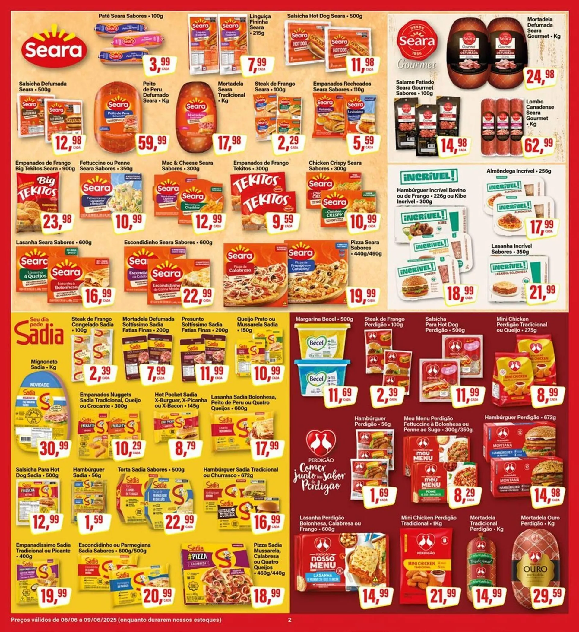Encarte de Catálogo Rede Supermarket 6 de junho até 9 de junho 2025 - Pagina 2