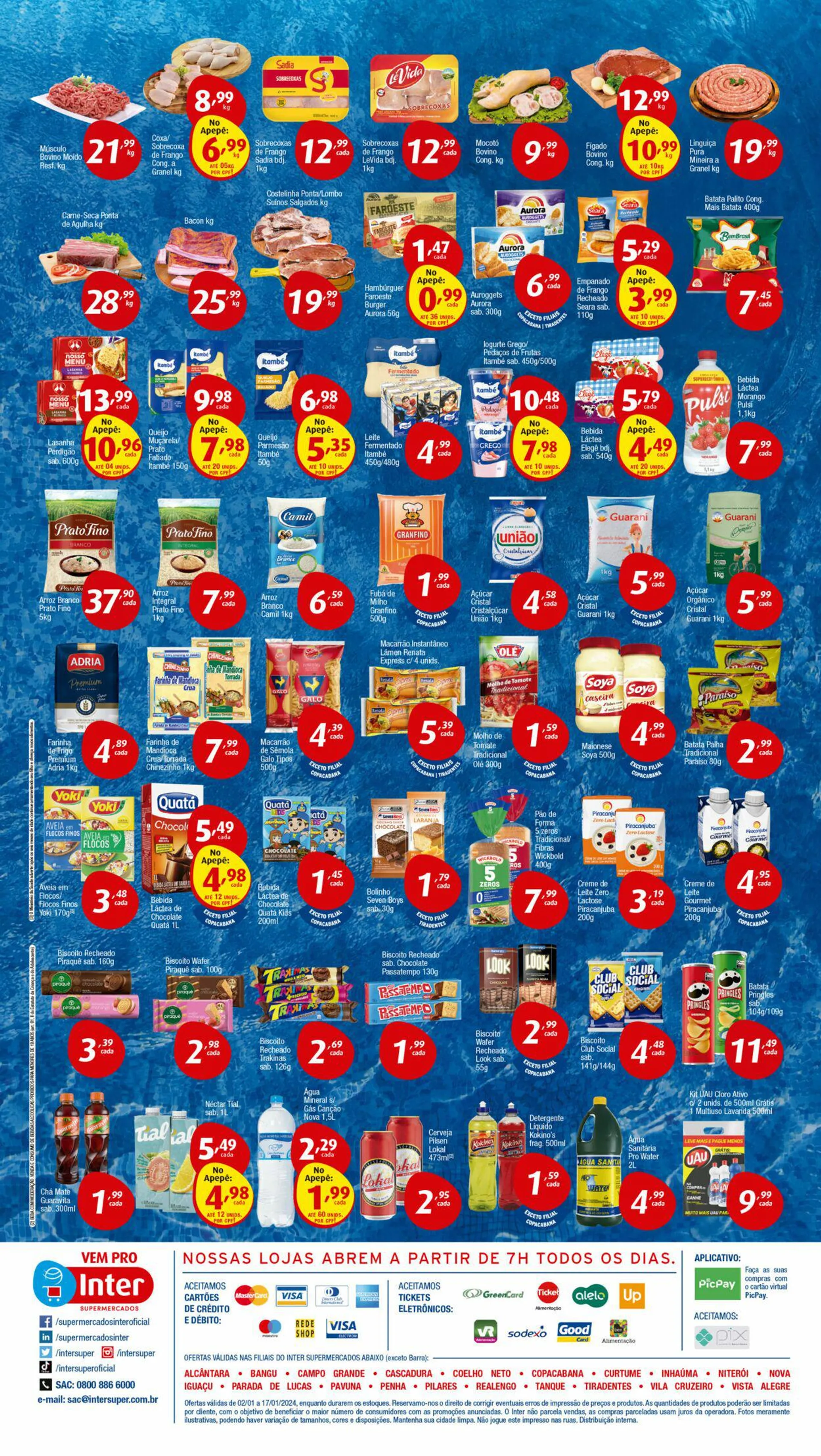 Encarte de Inter Supermercados 2 de janeiro até 17 de janeiro 2024 - Pagina 2