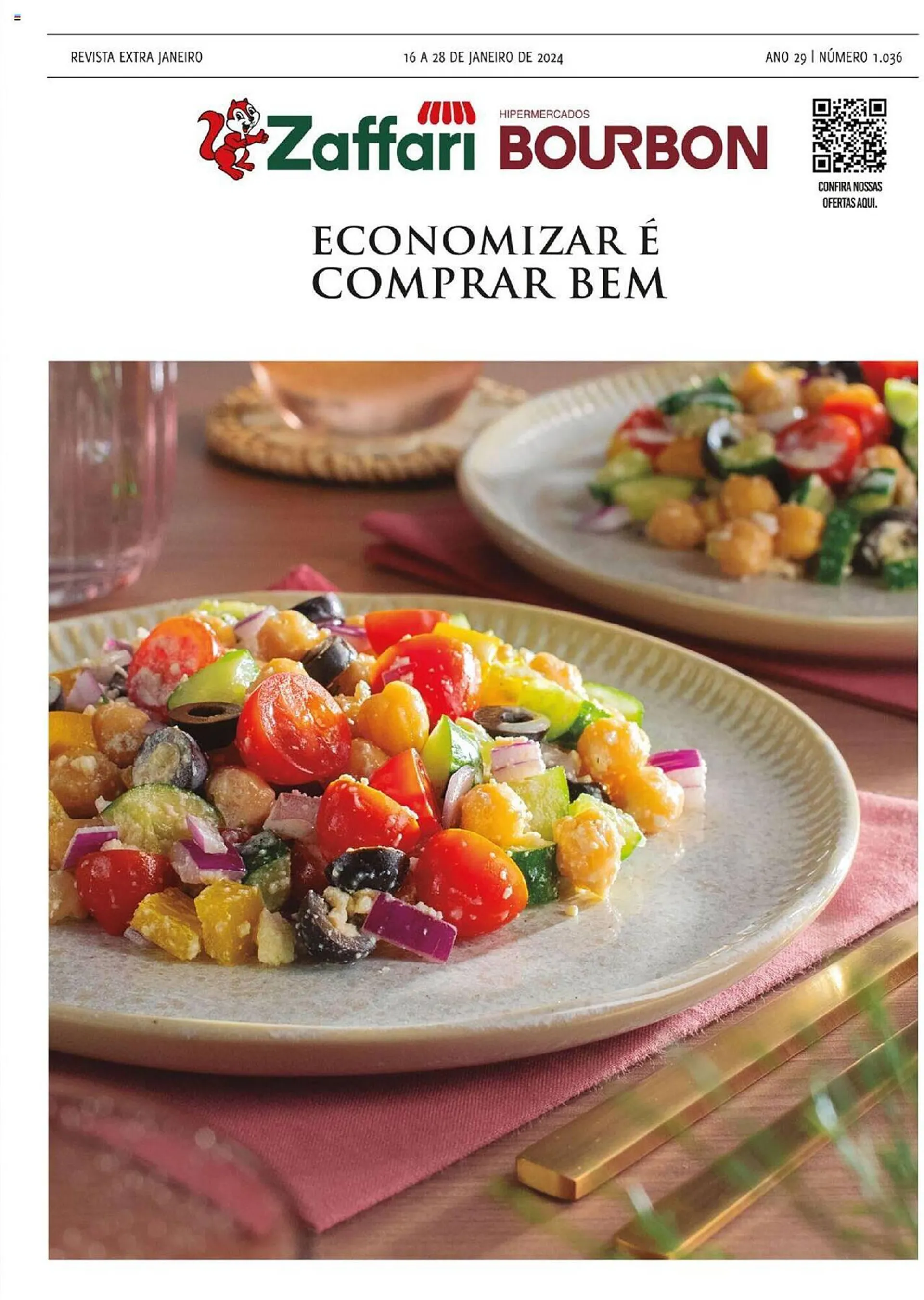 Encarte de Catálogo Zaffari 16 de janeiro até 28 de janeiro 2024 - Pagina 1