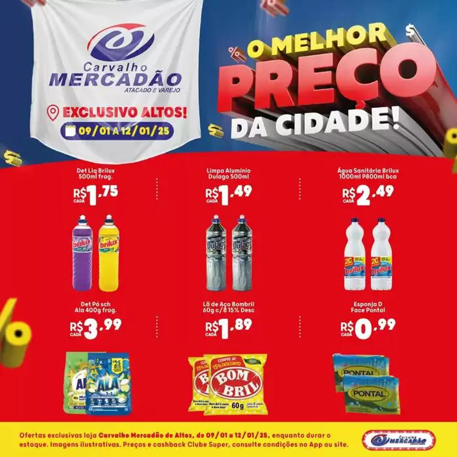 Encarte Carvalho Supermercado - 1