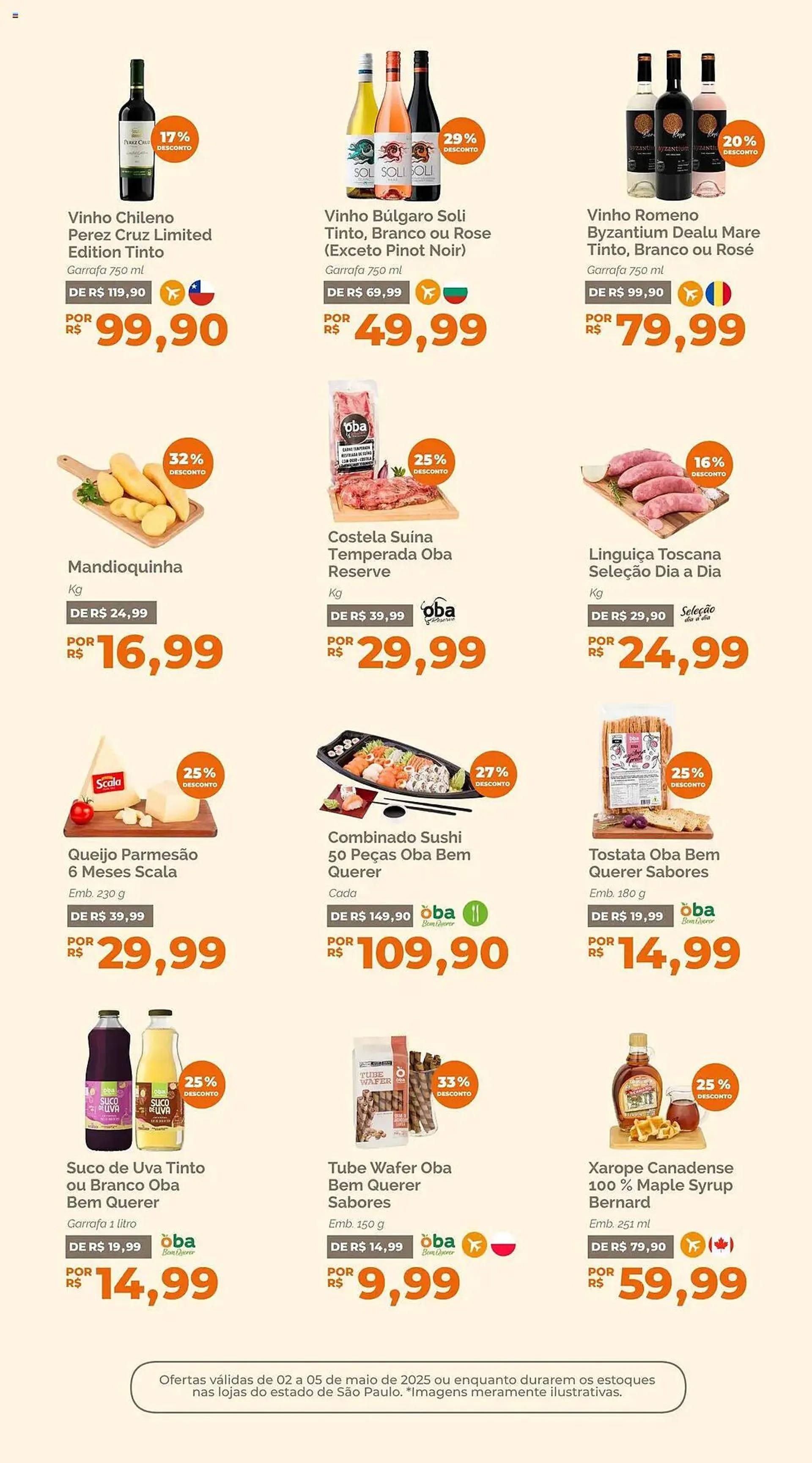 Encarte de Catálogo Oba Hortifruti 2 de maio até 5 de maio 2025 - Pagina 5