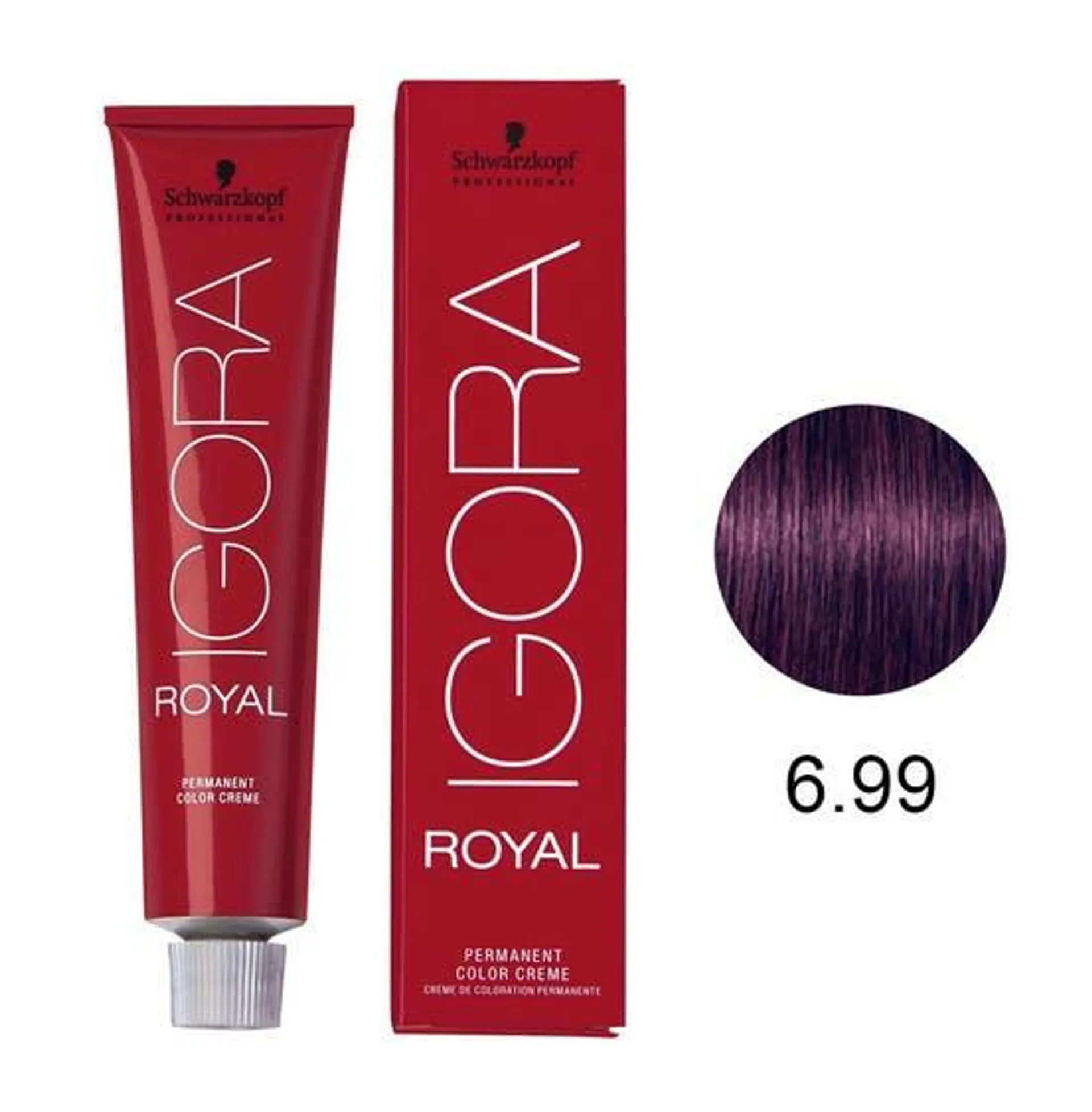 Tintura Schwarzkopf Igora Royal 6.99 Louro Escuro Violeta Extra