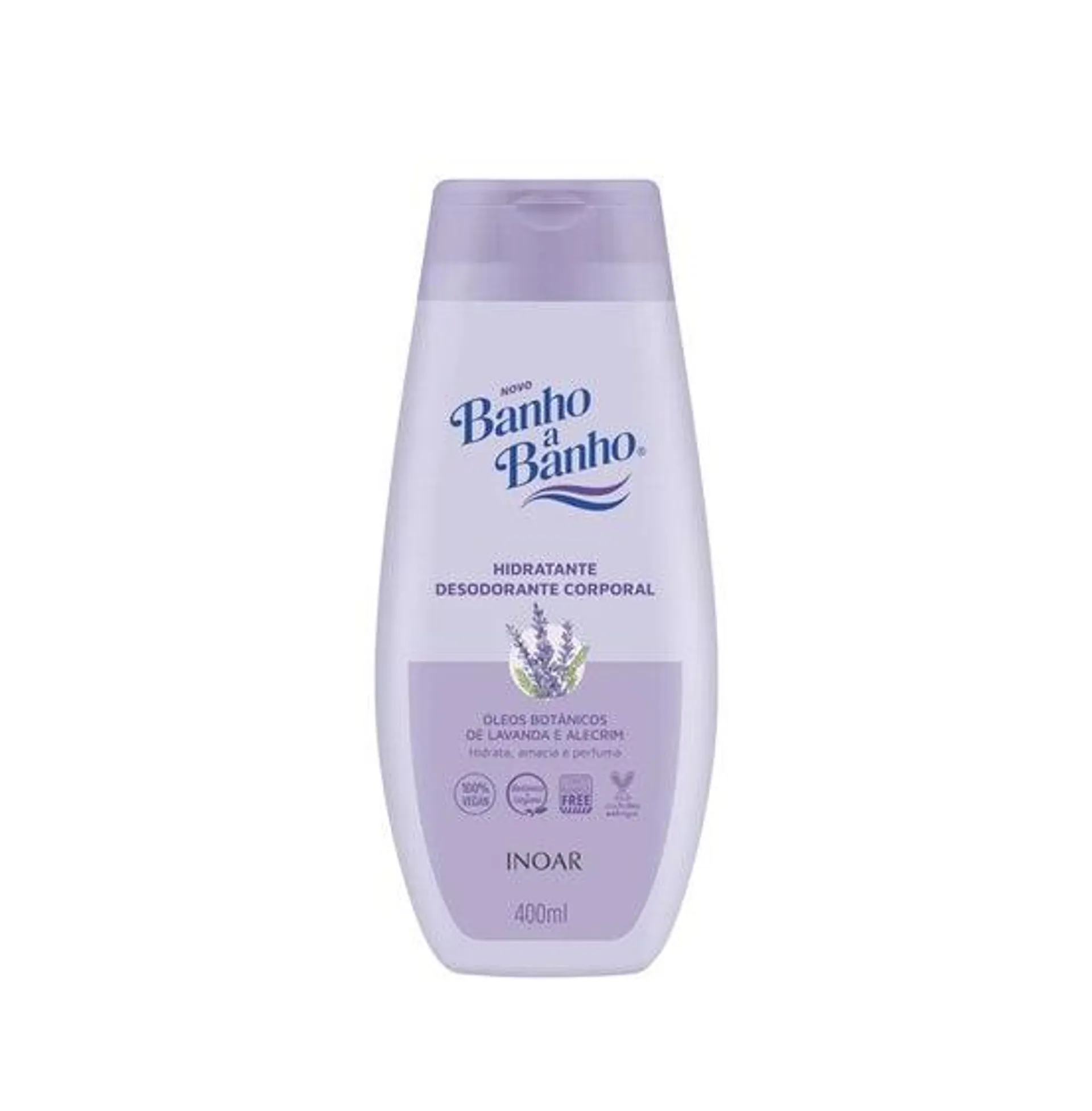Creme Hidratante Corporal Banho A Banho 400ml