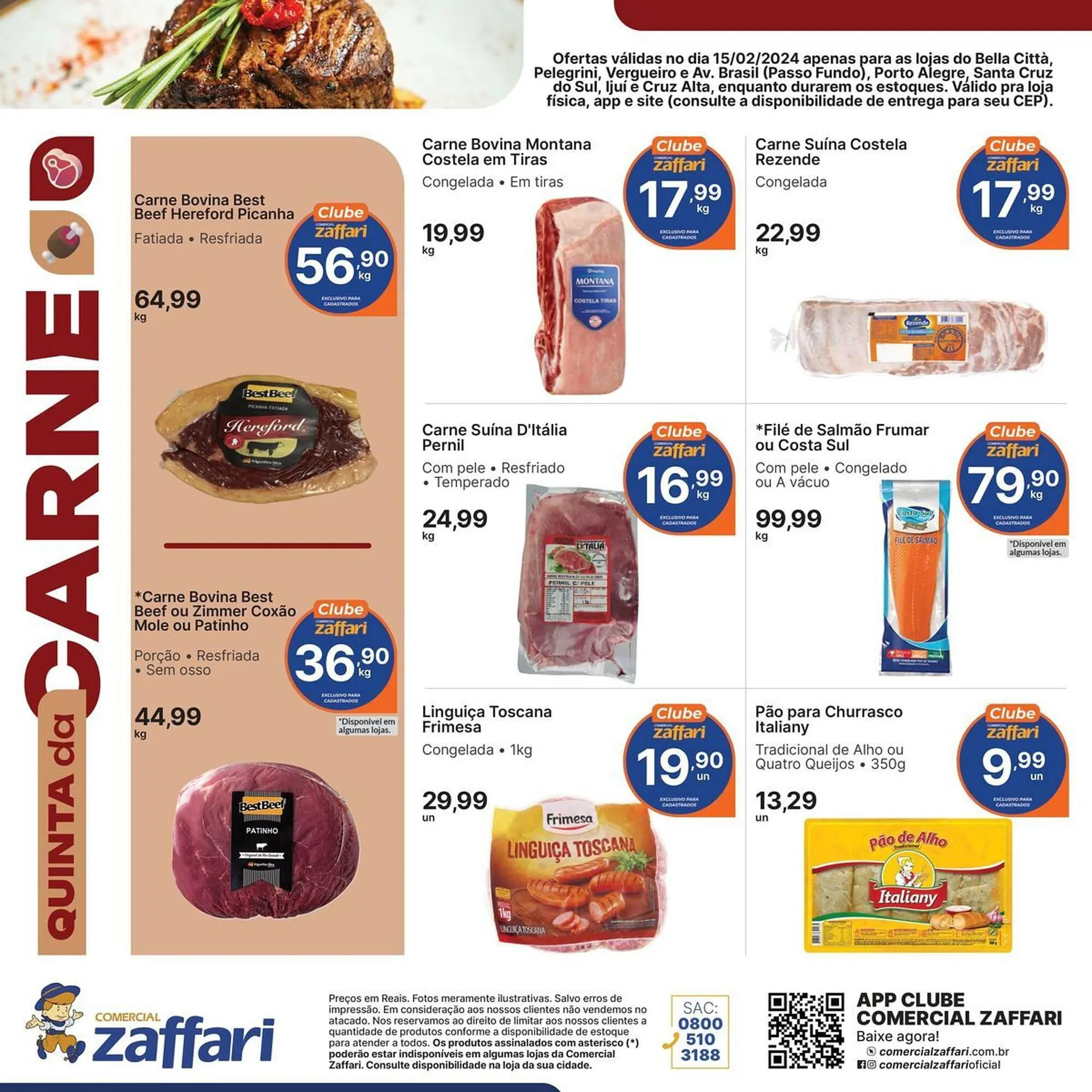 Encarte de Catálogo Comercial Zaffari 15 de fevereiro até 15 de fevereiro 2024 - Pagina 