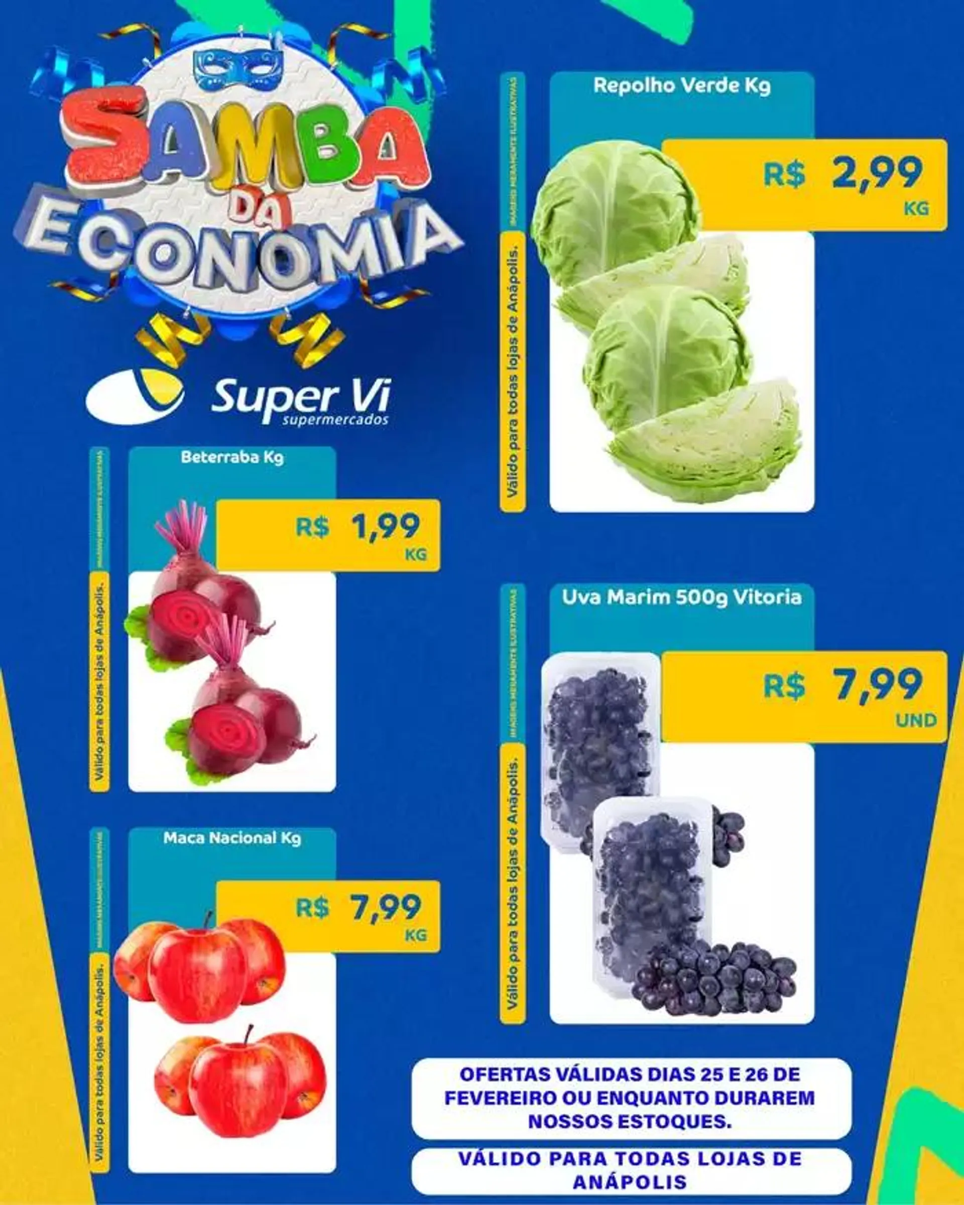 Encarte de Ofertas Supervi Supermercados 25 de fevereiro até 26 de fevereiro 2025 - Pagina 7