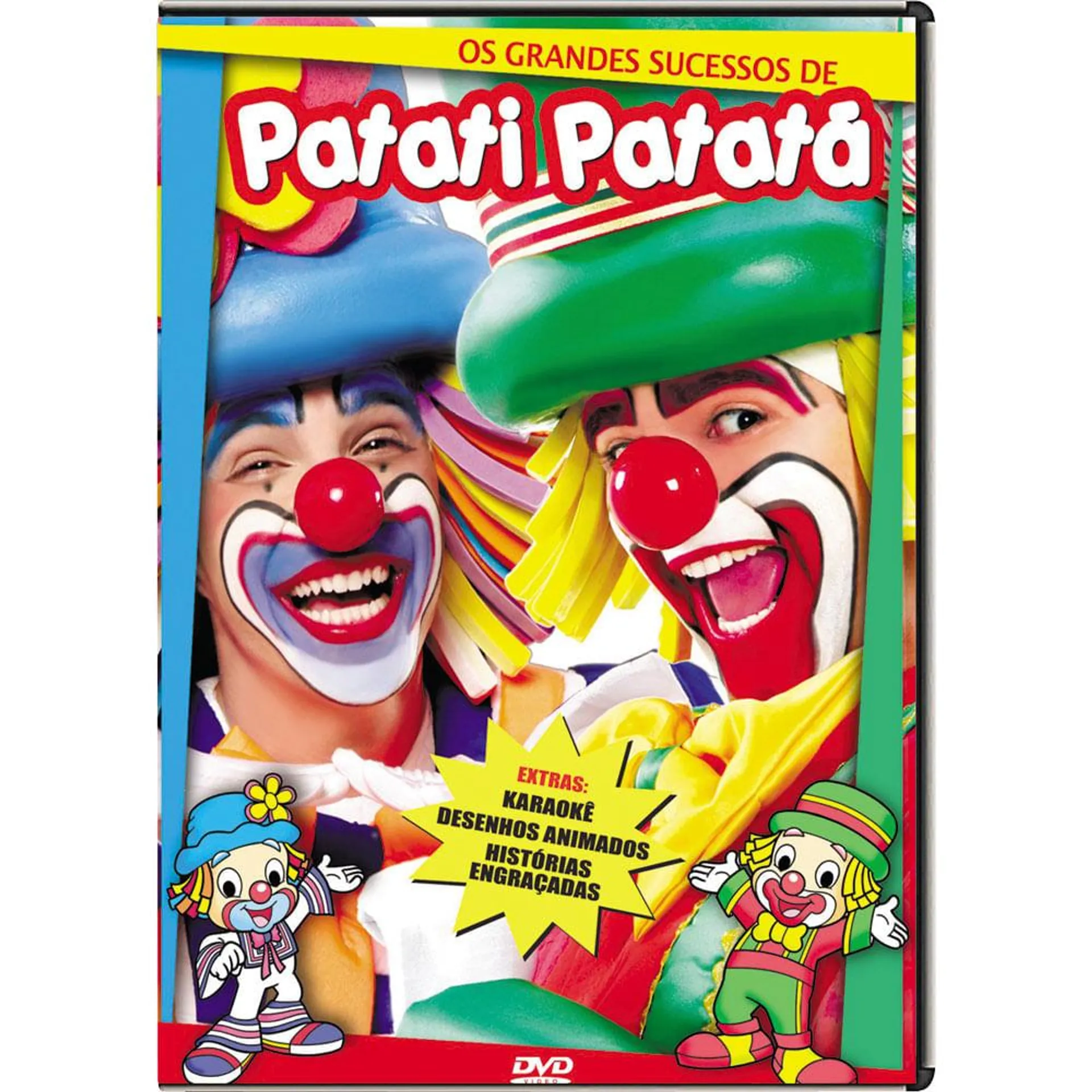 DVD Os Grandes Sucessos de Patati Patatá