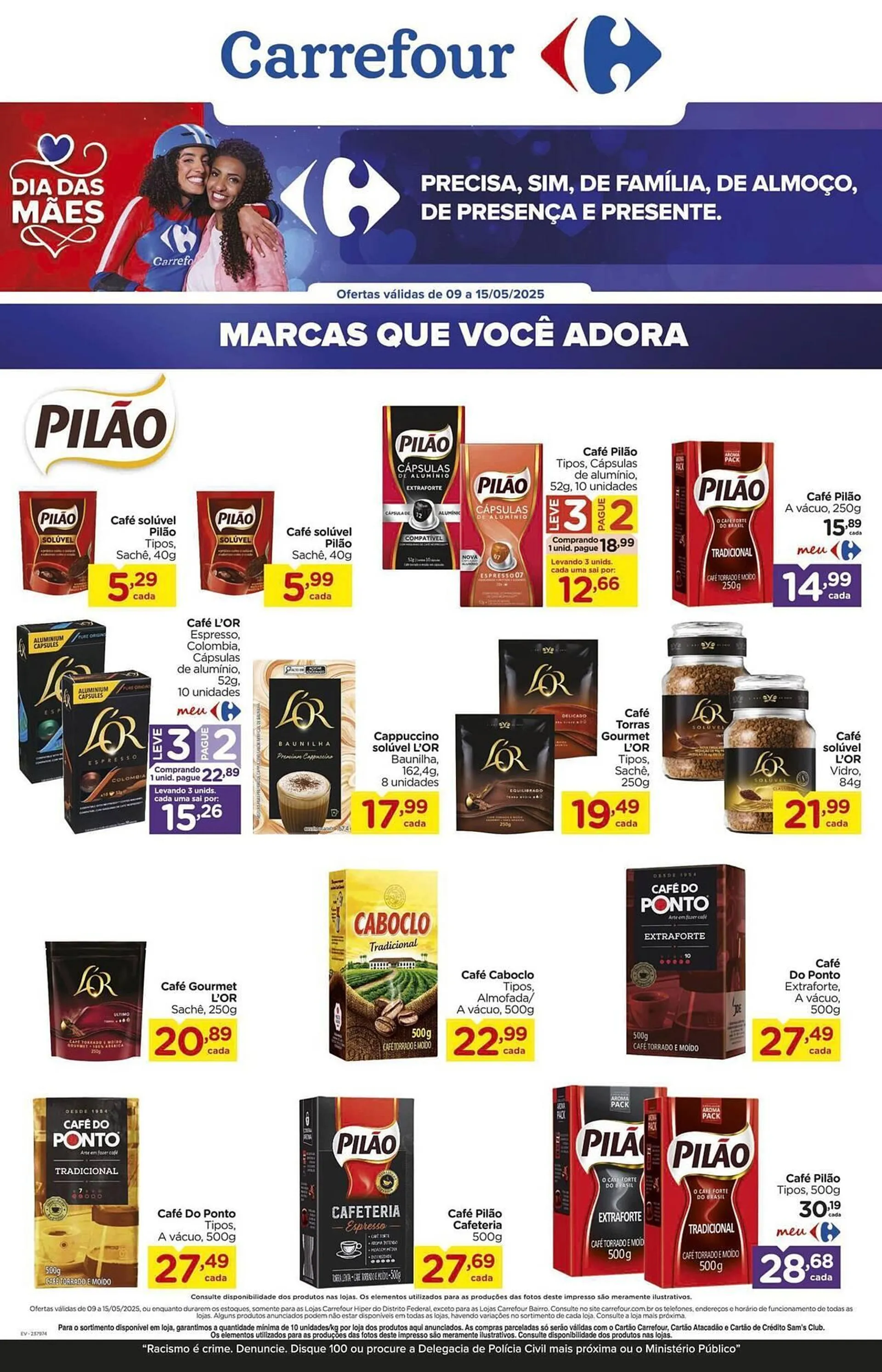 Encarte de Catálogo Carrefour 9 de maio até 15 de maio 2025 - Pagina 1