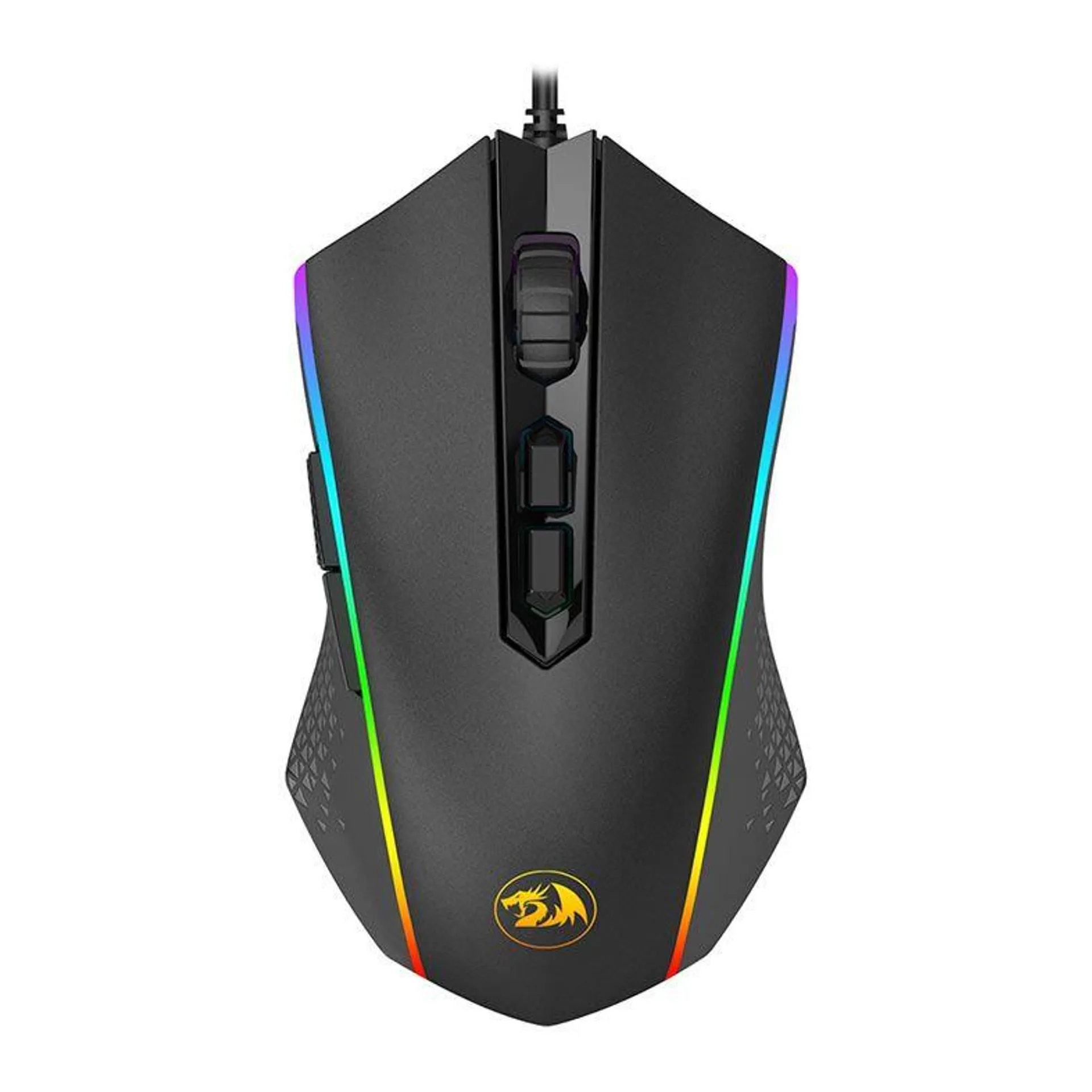 Mouse Gamer Redragon Memeanlion Chroma Lite, RGB, 4200DPI, 6 Botoes, USB, Preto, M710L-K