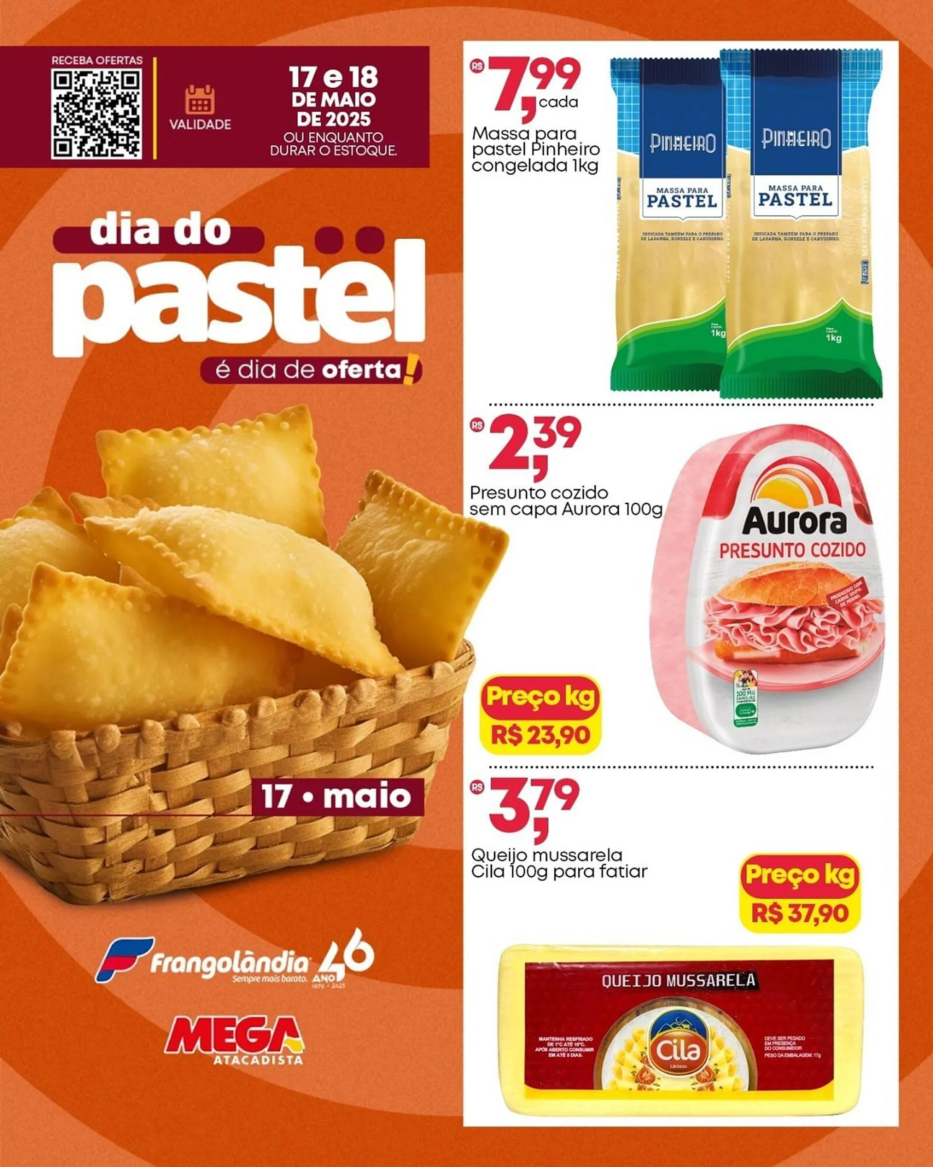 Encarte de Ofertas Frangolândia 17 de maio até 18 de maio 2025 - Pagina 2