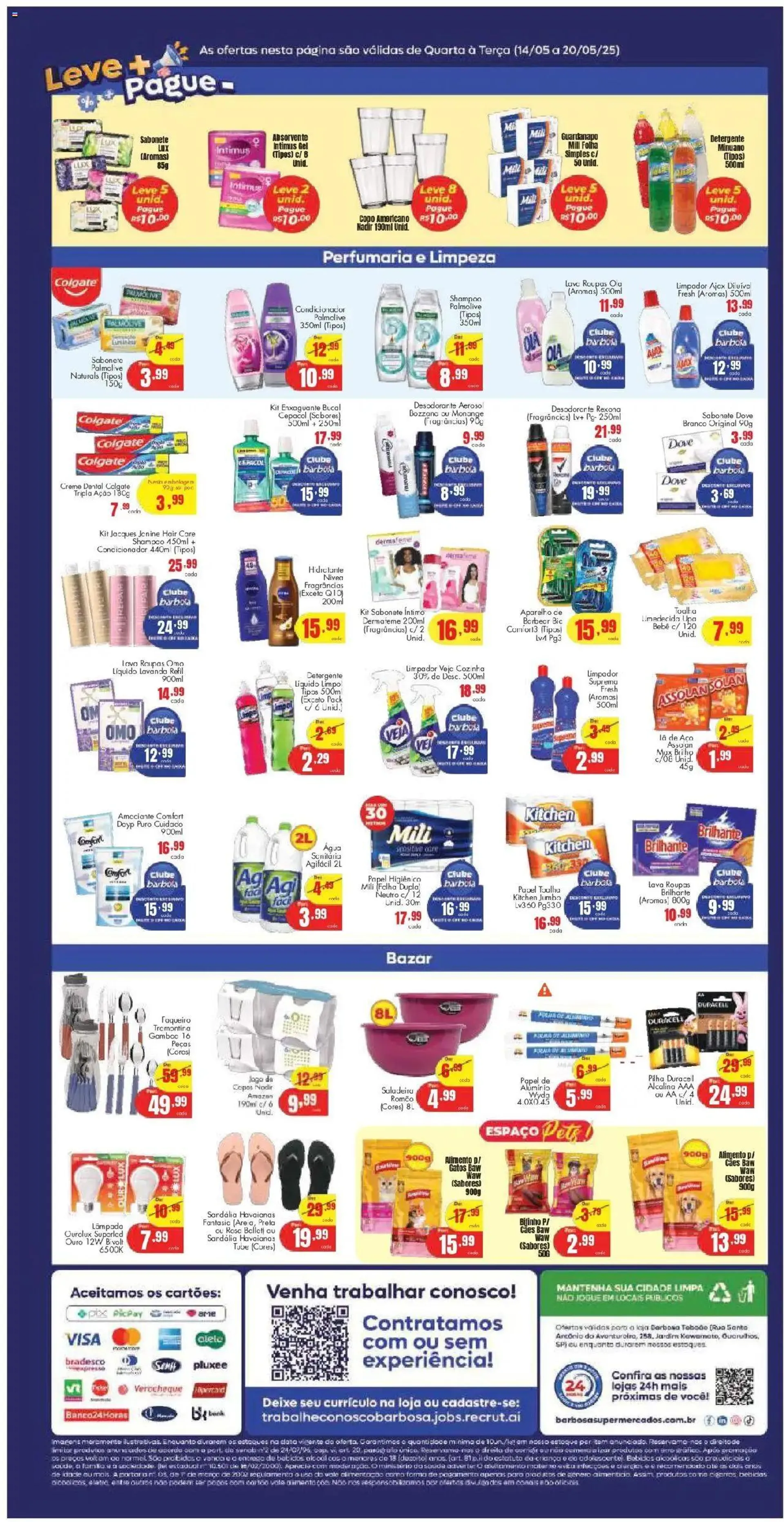 Encarte de Barbosa Supermercados - Ofertas Loja Taboão 14 de maio até 20 de maio 2025 - Pagina 4