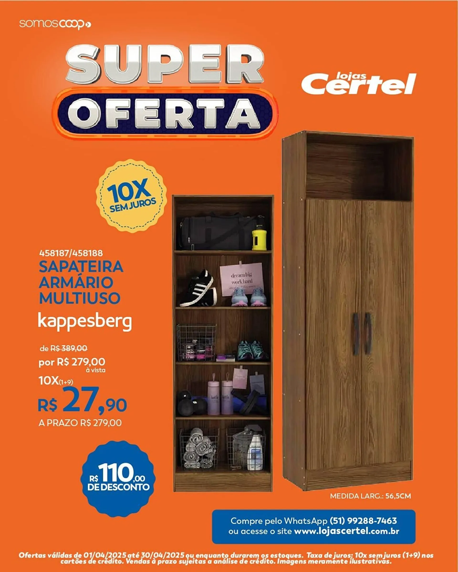 Encarte de Catálogo Lojas Certel 12 de abril até 30 de abril 2025 - Pagina 5