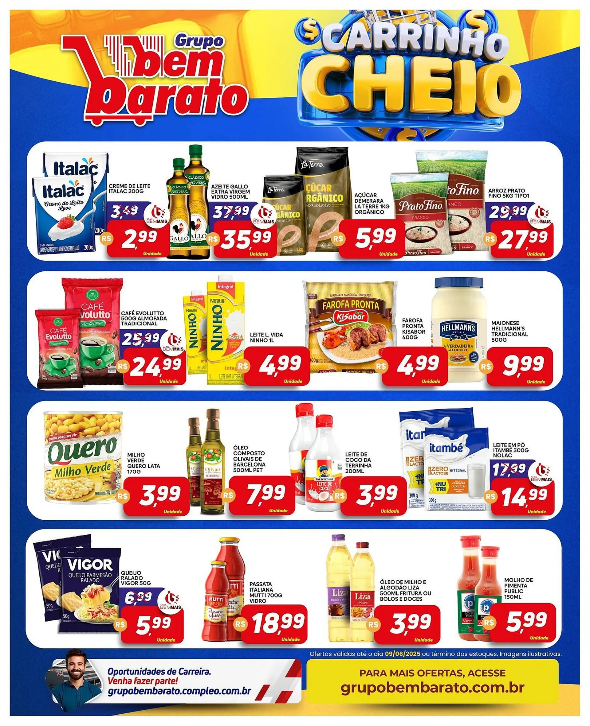 Encarte de Catálogo Supermercado Bem Barato 3 de junho até 9 de junho 2025 - Pagina 2