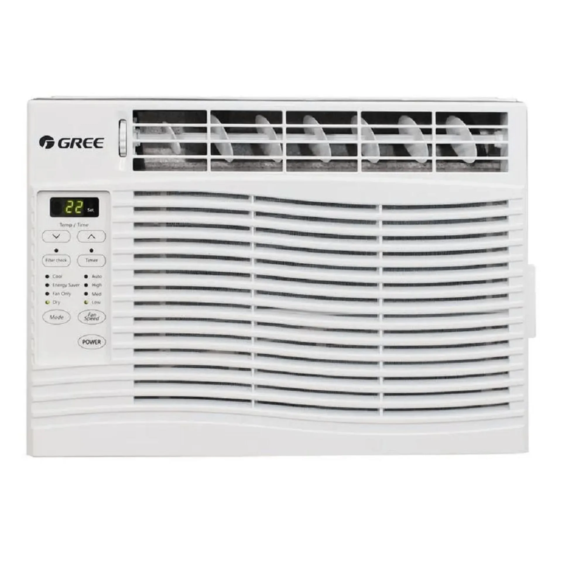 Ar Condicionado Janela Gree 7000 BTU/h Frio R32 Eletrônico GJC07BV-A6NRND1A – 127 Volts