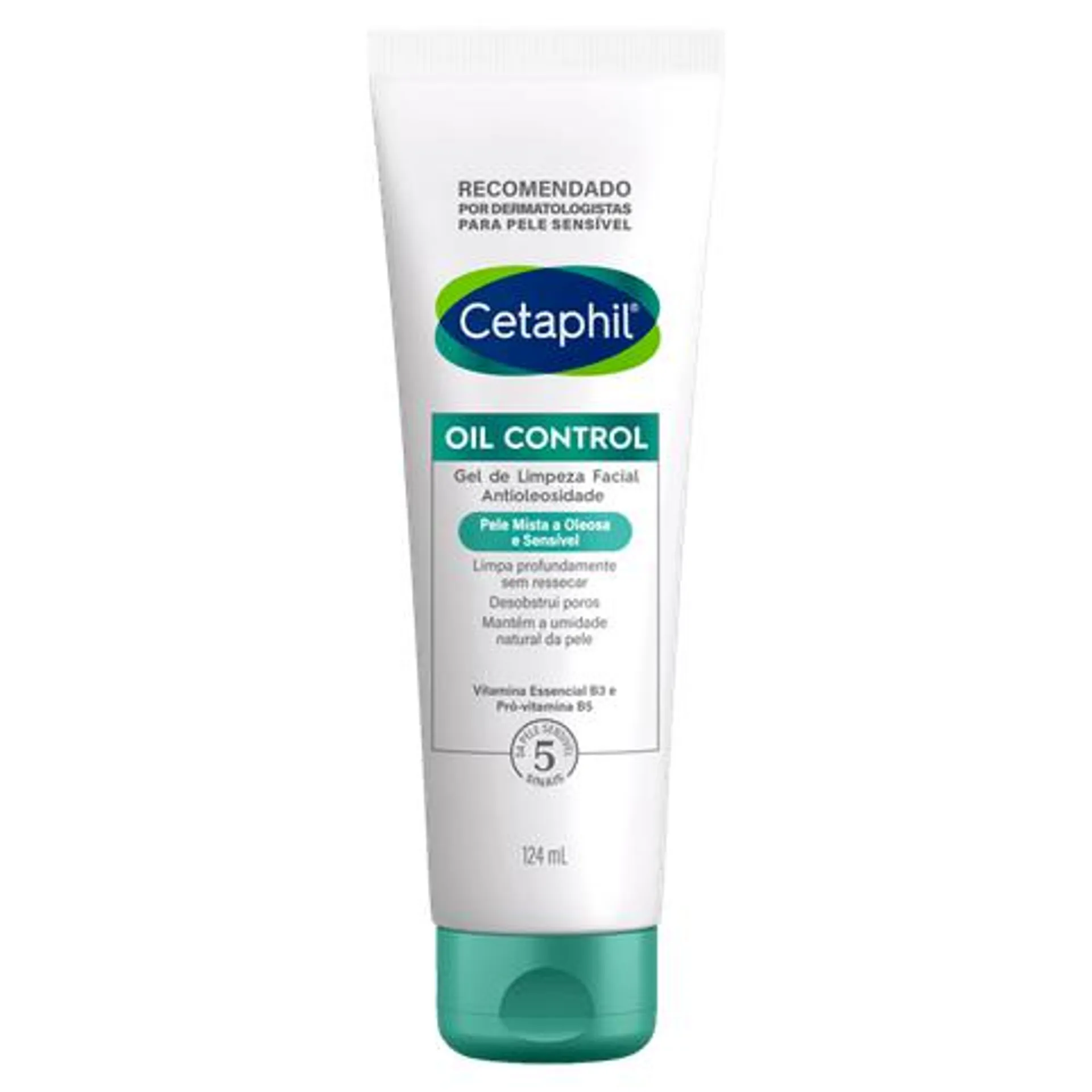 Gel de Limpeza Facial Antioleosidade Cetaphil Oil Control 124ml