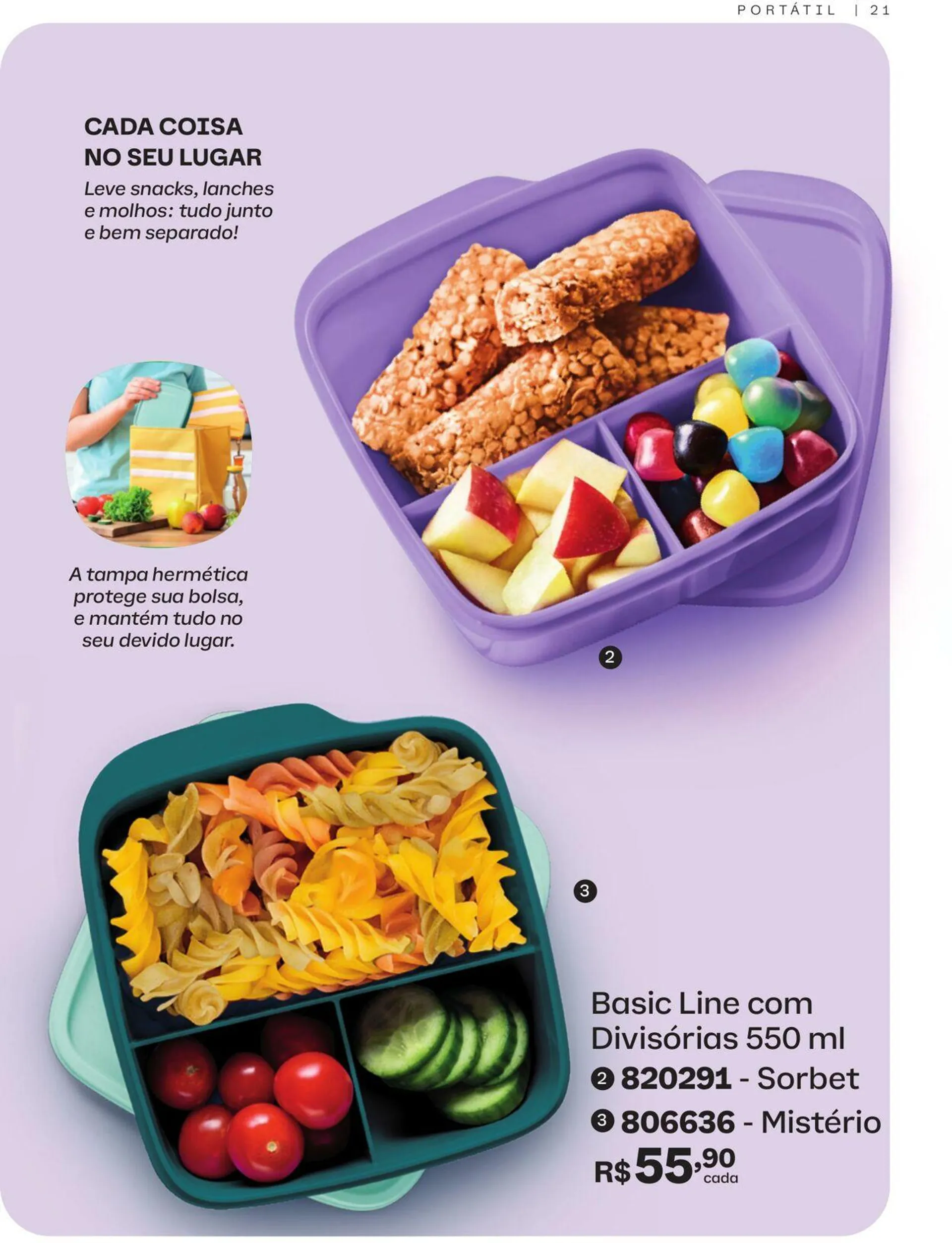 Encarte de Tupperware 1 de abril até 30 de abril 2025 - Pagina 21