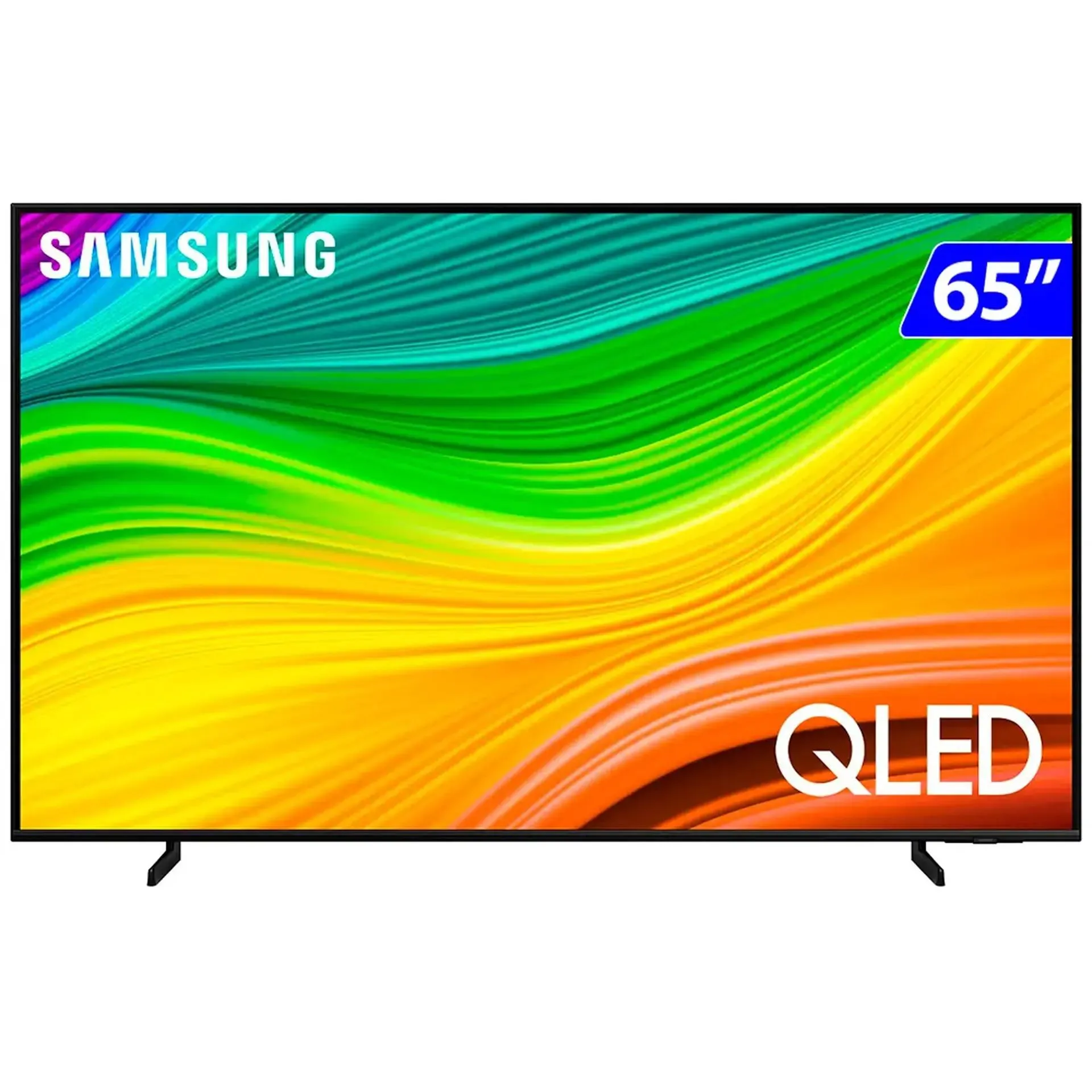 Smart TV Samsung QLED 65" 4K Wi-Fi Tizen IA Comando de Voz 65Q60D