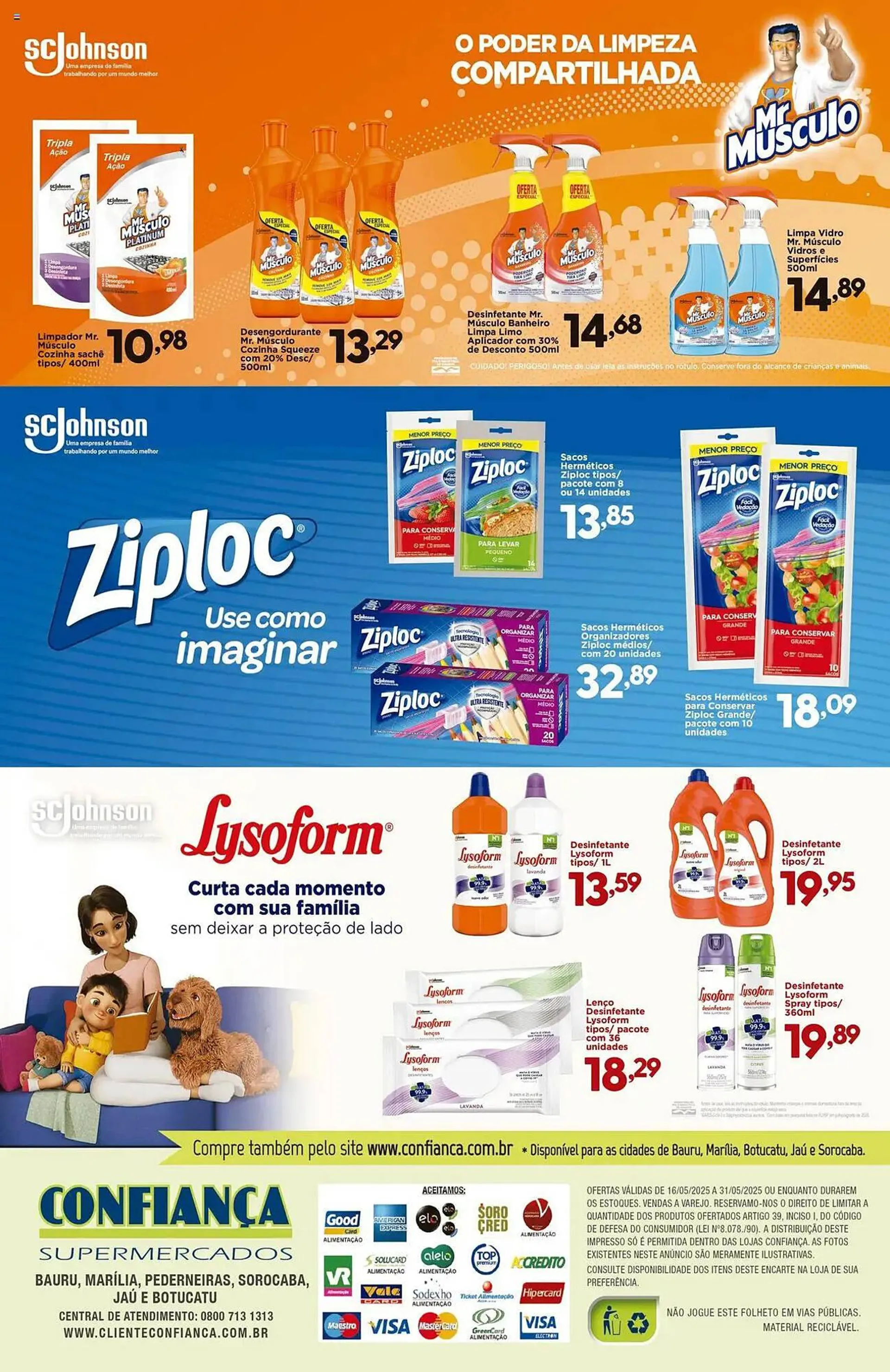 Encarte de Catálogo Confiança Supermercados 16 de maio até 1 de junho 2025 - Pagina 2