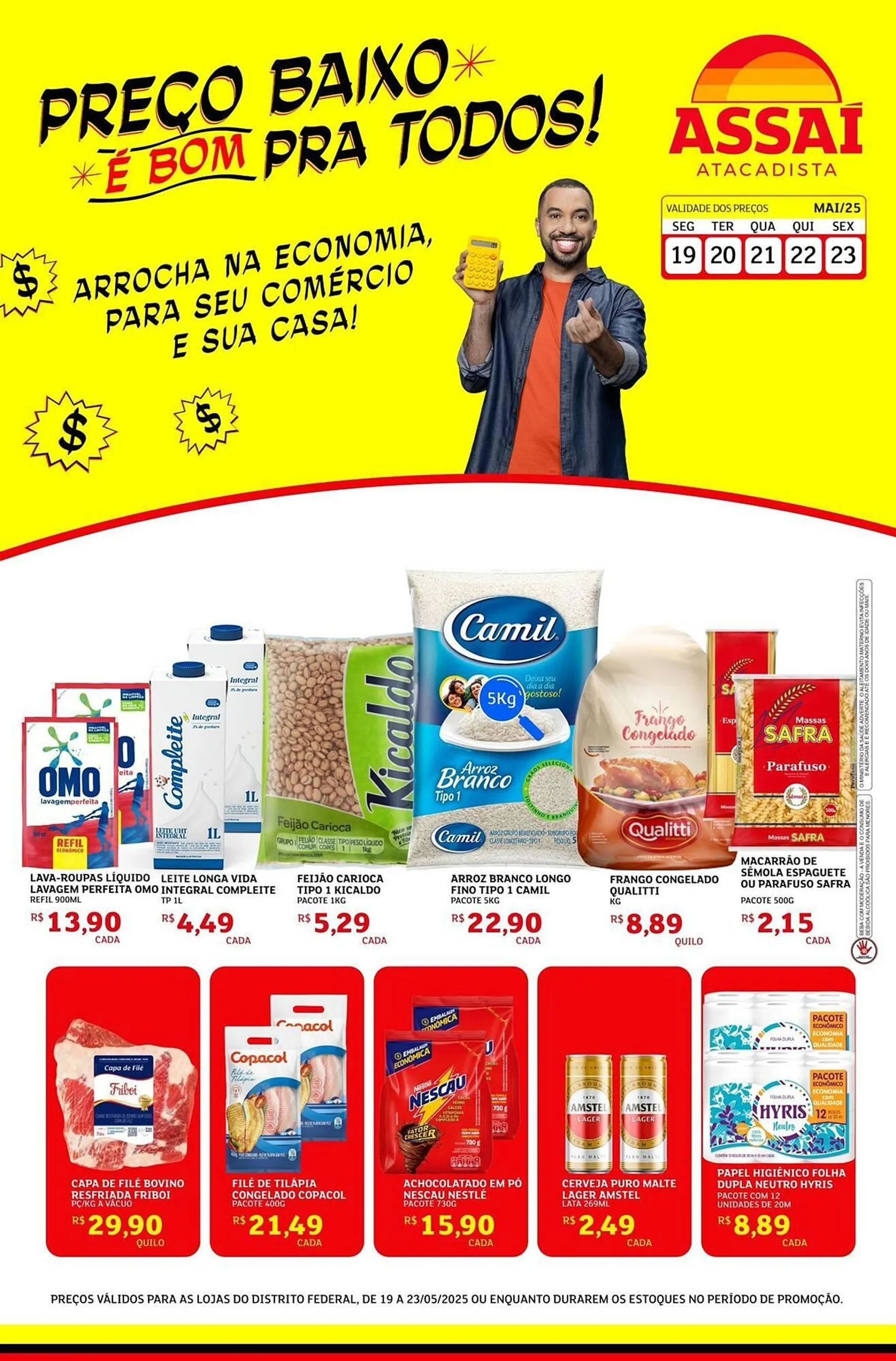 Encarte de Catálogo Assaí Atacadista 19 de maio até 23 de maio 2025 - Pagina 1
