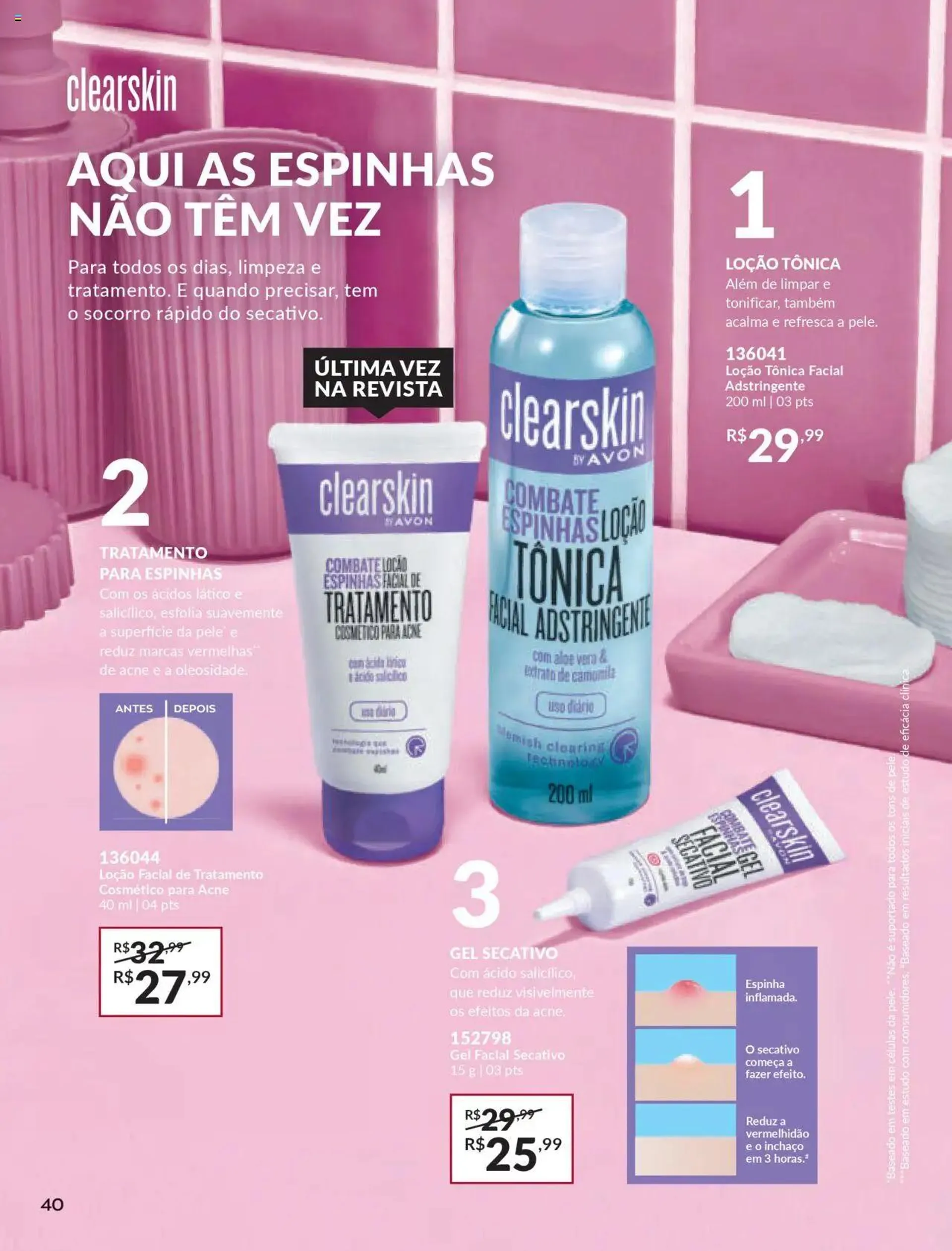 Encarte de Avon - Campanha 07 3 de abril até 1 de maio 2025 - Pagina 40