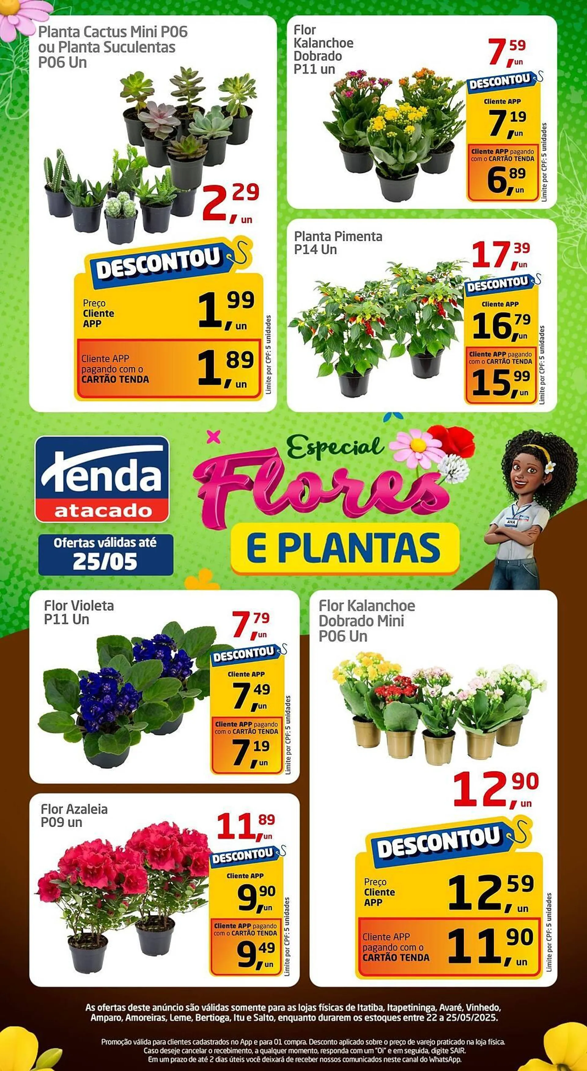 Encarte de Catálogo Tenda Atacado 22 de maio até 25 de maio 2025 - Pagina 1