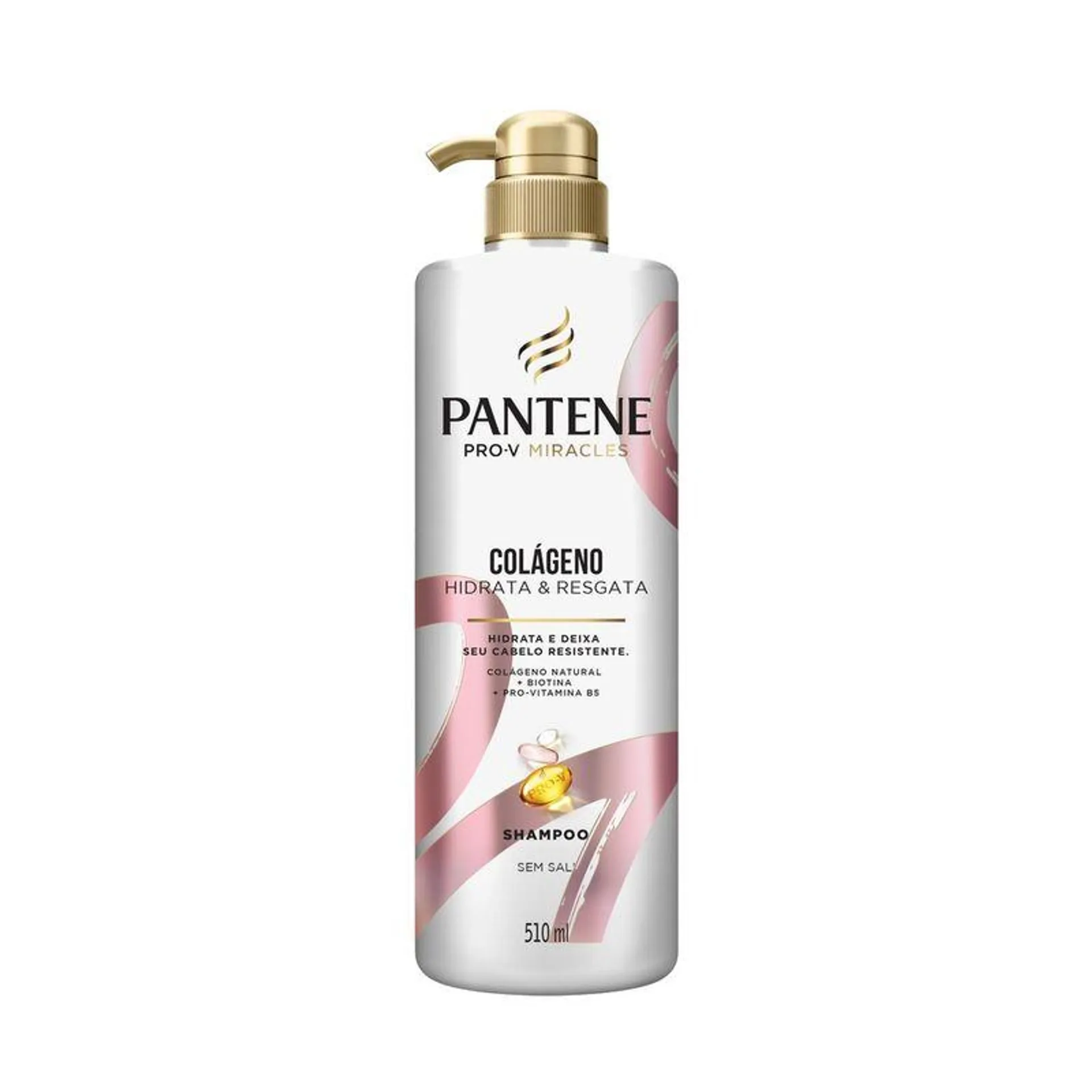 Shampoo Pantene 510ml Colágeno