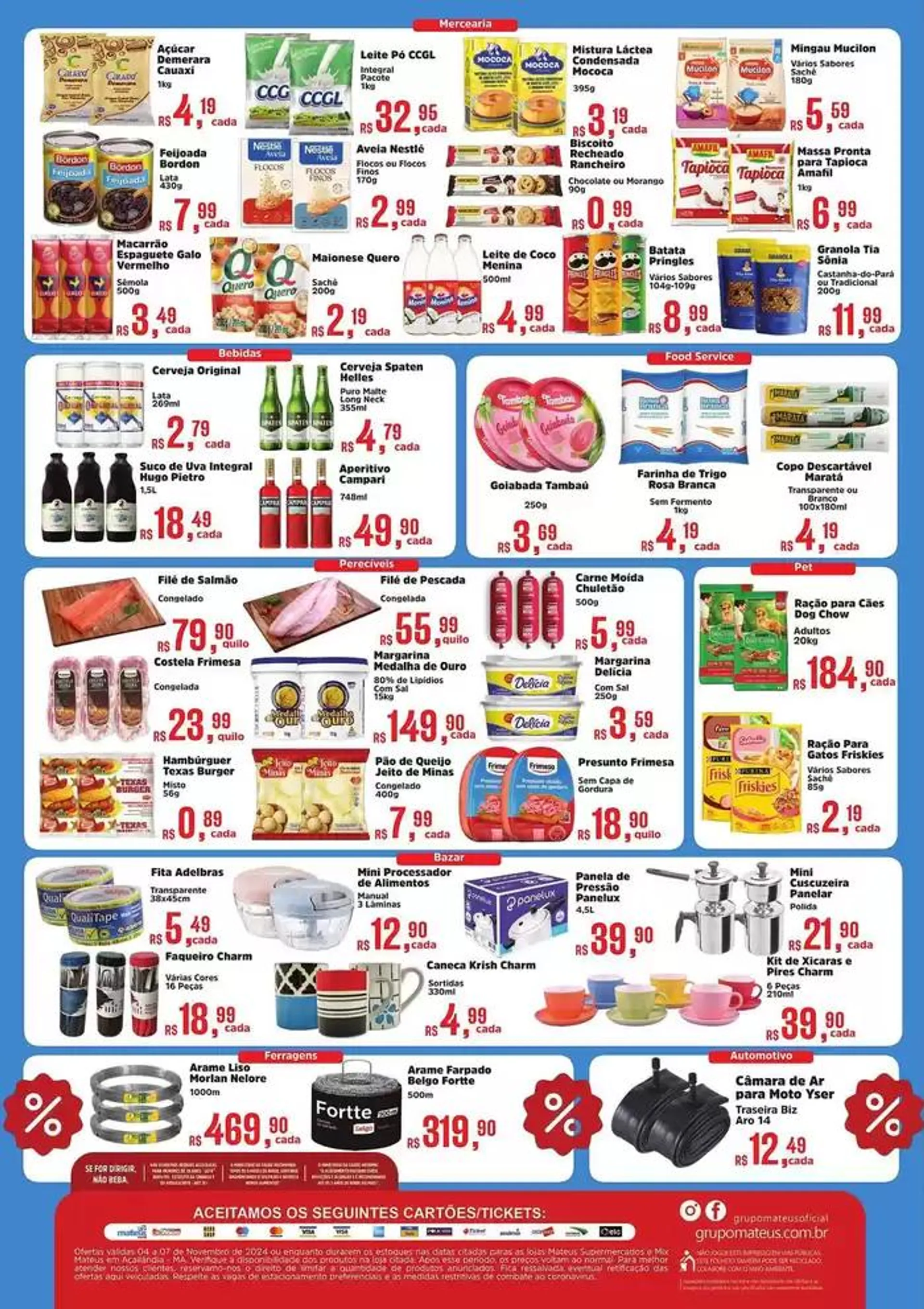 Encarte de Ofertas Supermercados Mateus 6 de novembro até 7 de novembro 2024 - Pagina 2