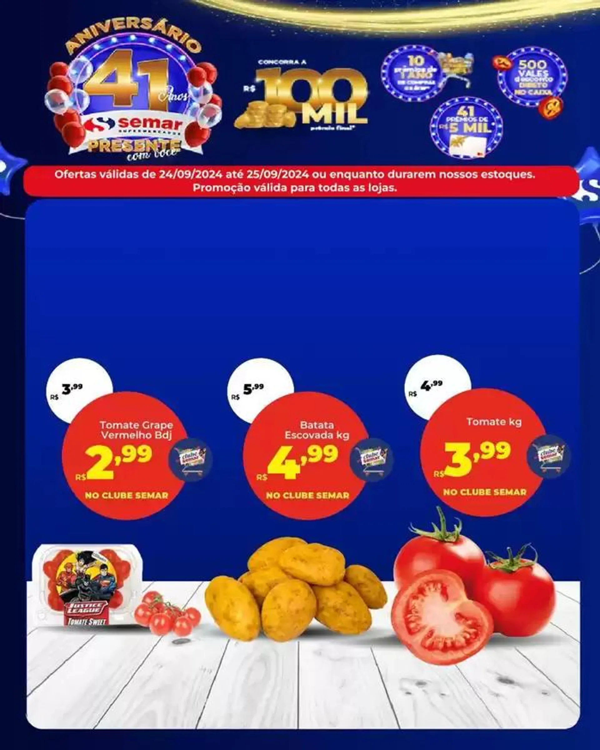 Encarte de Ofertas Semar Supermercado 24 de setembro até 25 de setembro 2024 - Pagina 2