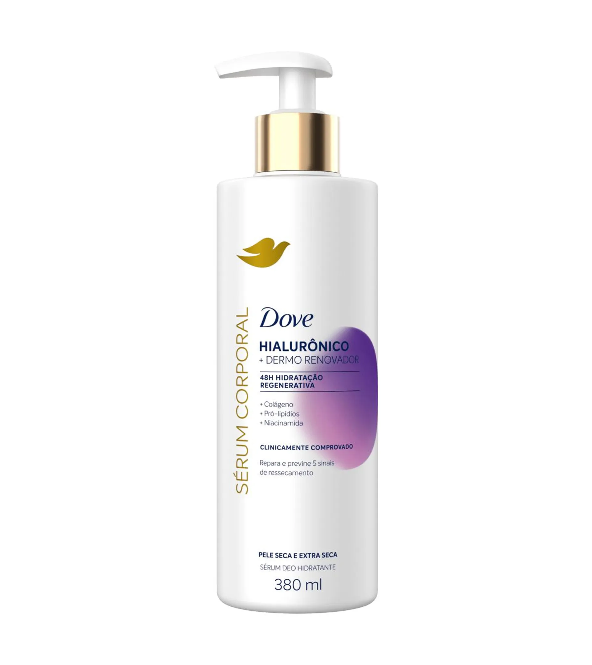 Hidratante Dove Hialuronico 380ml Serum