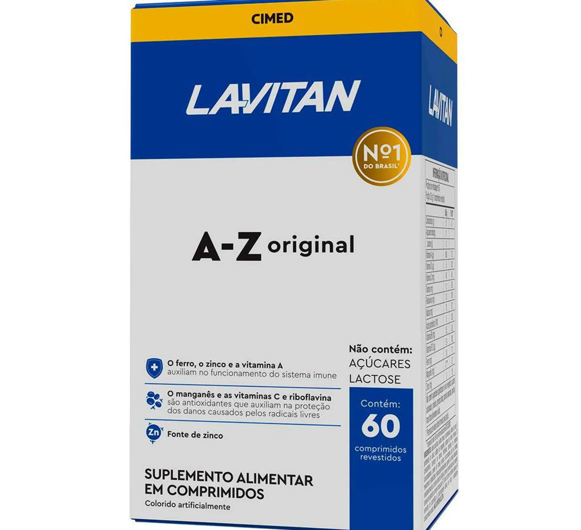 Suplemento Vitamínico Lavitan A - Z 60 Comprimidos