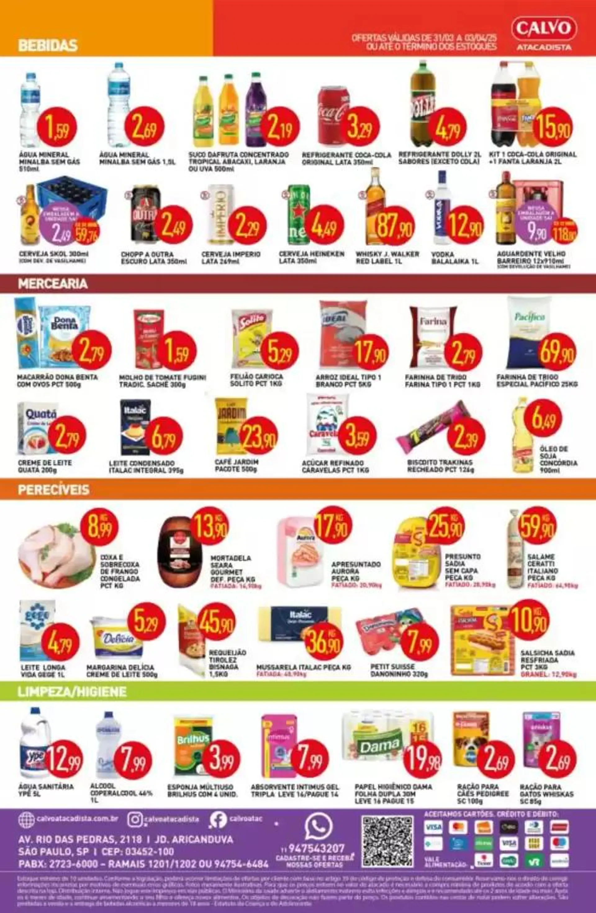 Encarte de Ofertas Calvo Atacadista 31 de março até 3 de abril 2025 - Pagina 2