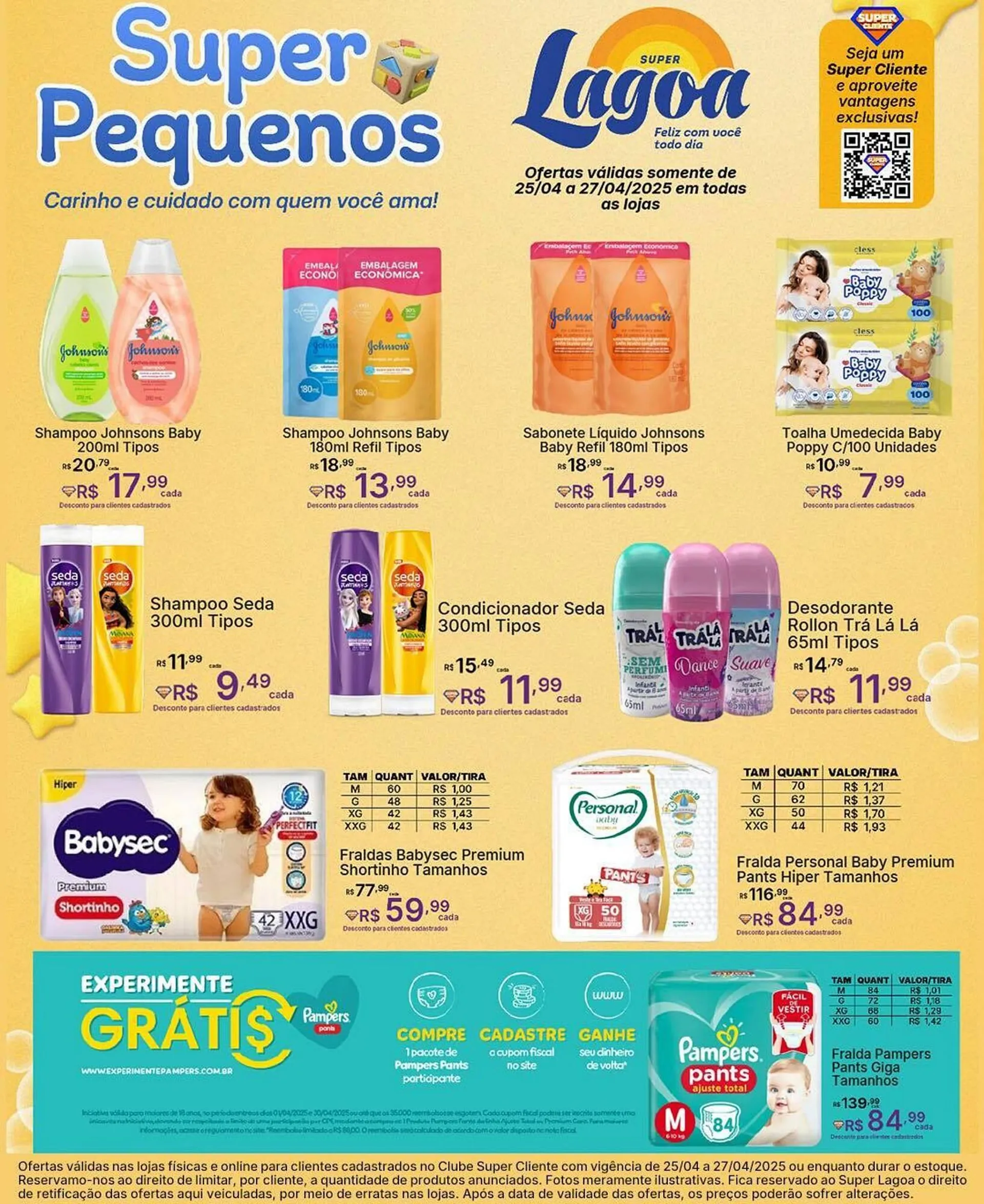 Encarte de Catálogo Super Lagoa 25 de abril até 27 de abril 2025 - Pagina 2