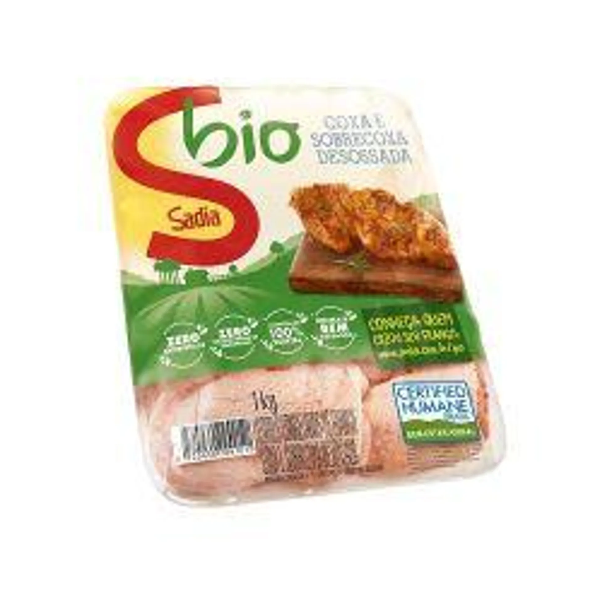 Coxa Sobrecoxa Sadia Bio 1kg