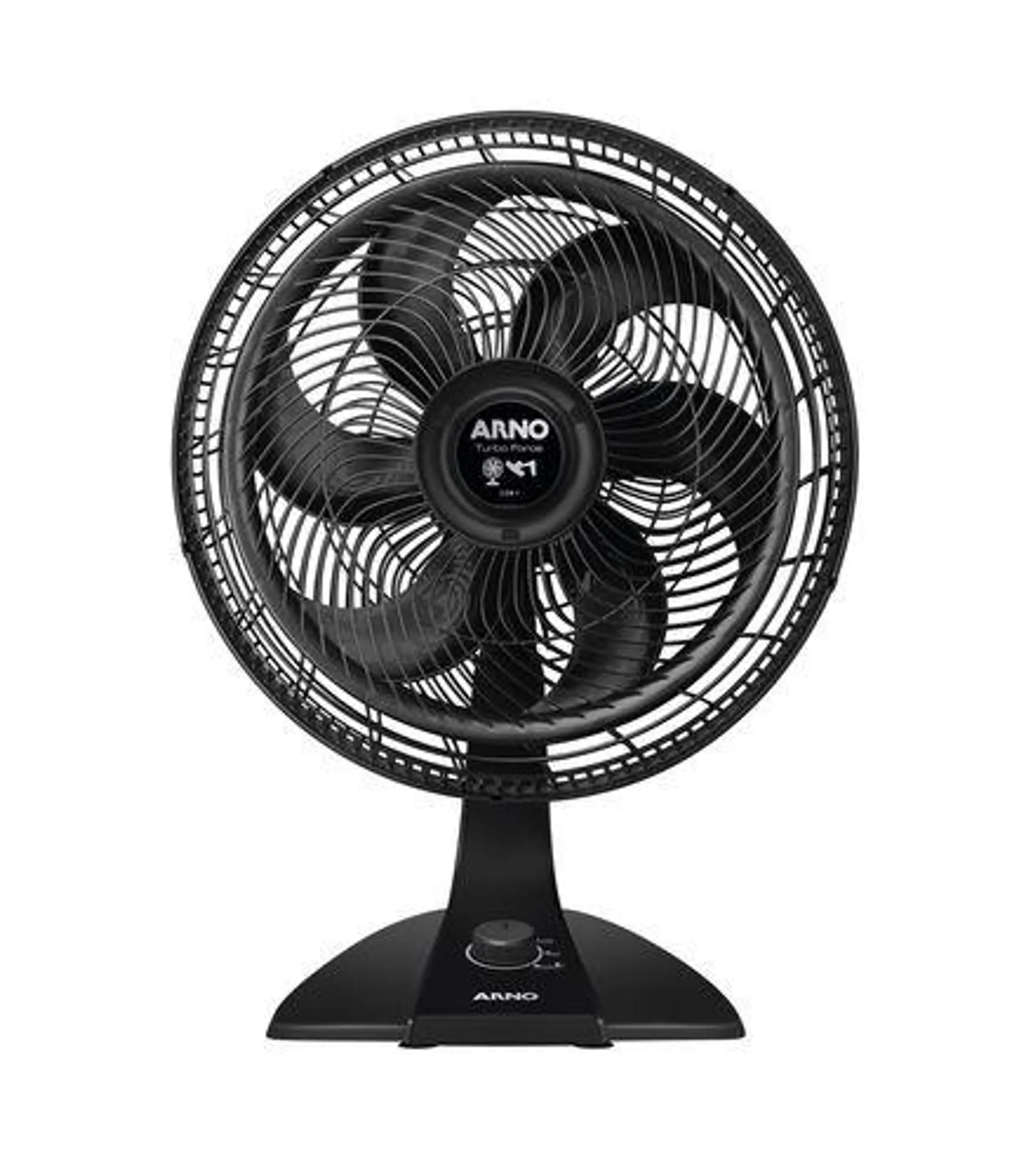 Ventilador Arno Turbo Force 2 em 1 Preto 220V