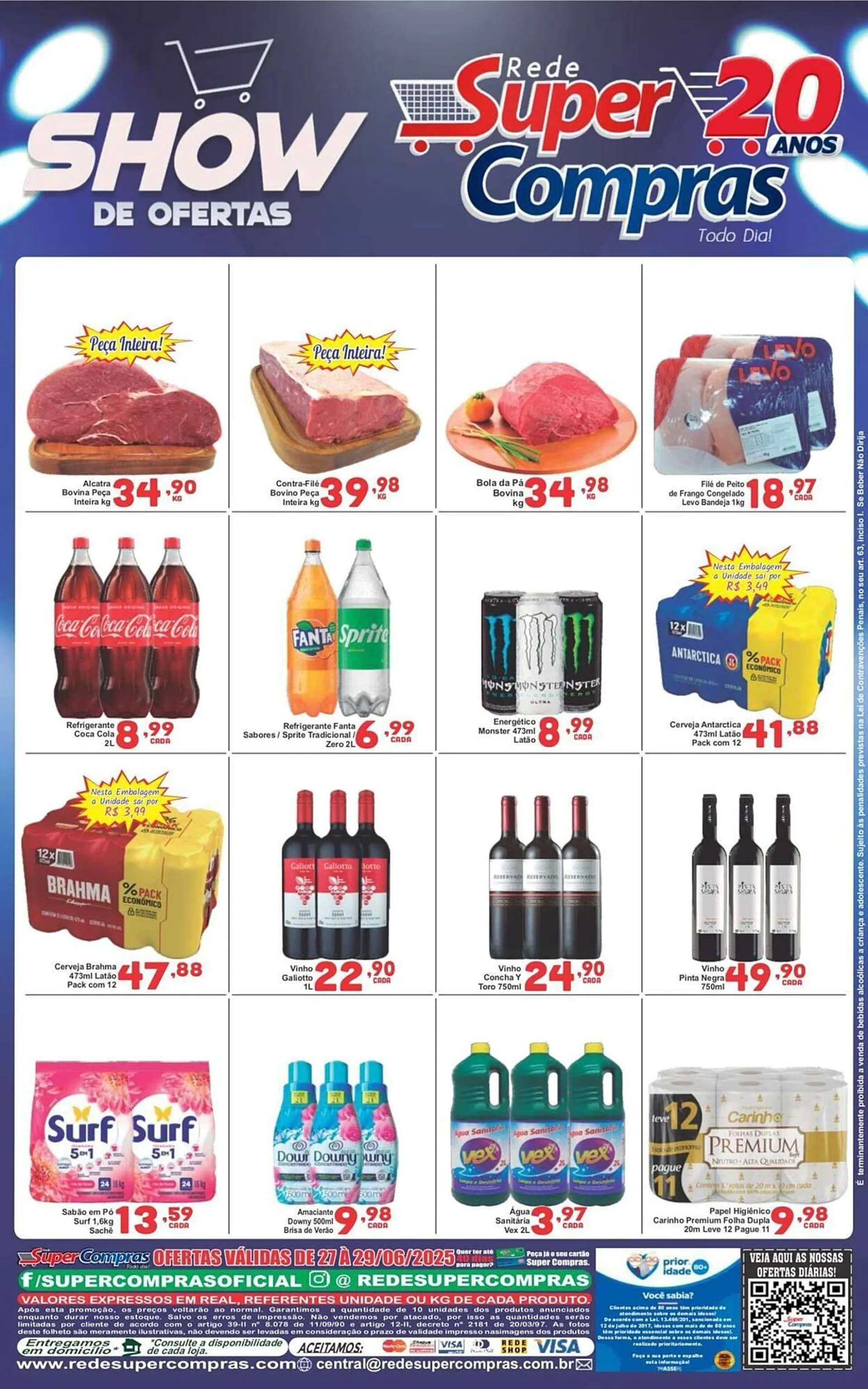 Encarte de Catálogo Rede Super Compras 27 de junho até 29 de junho 2025 - Pagina 2