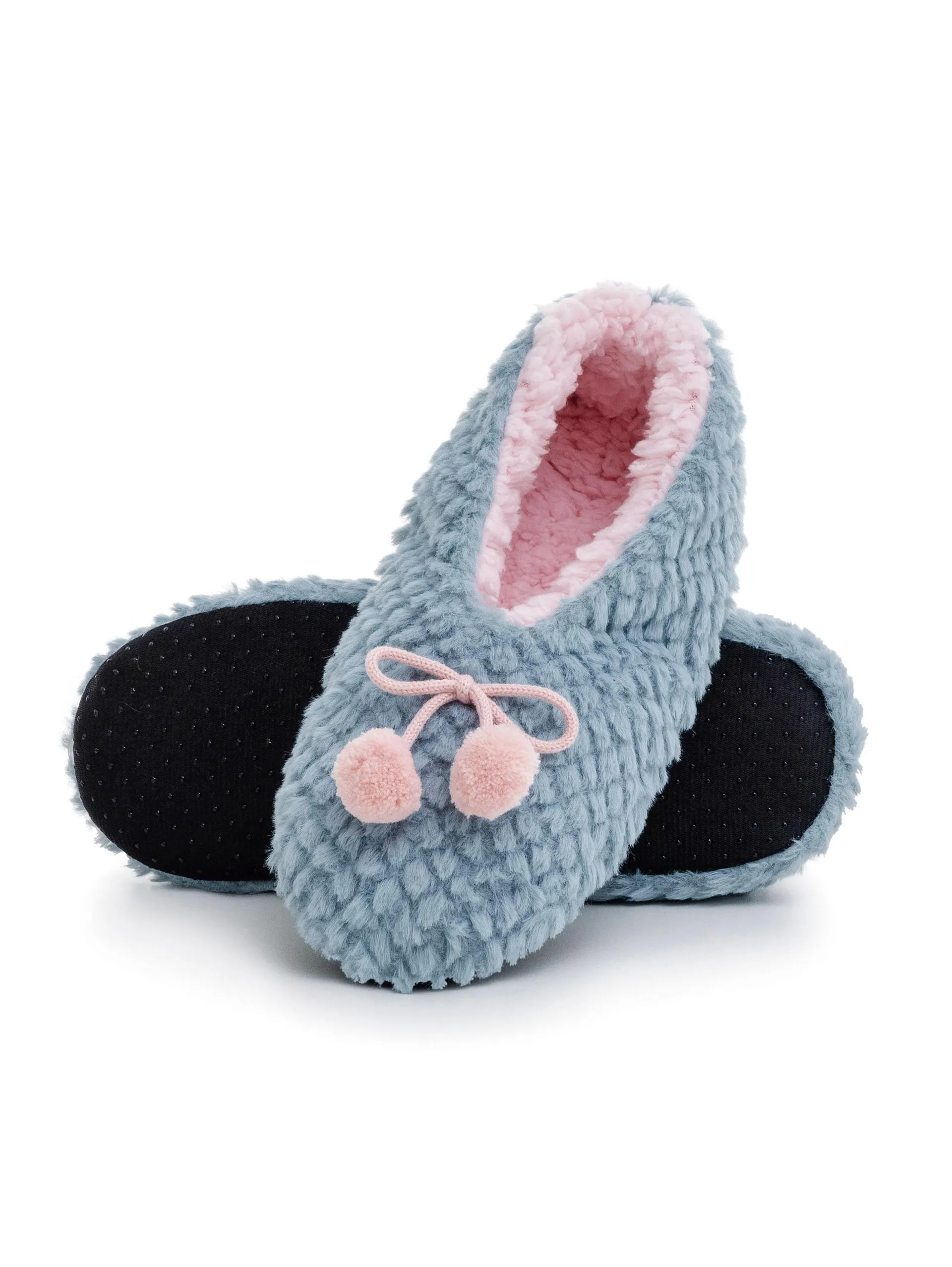 Pantufa Rose Green