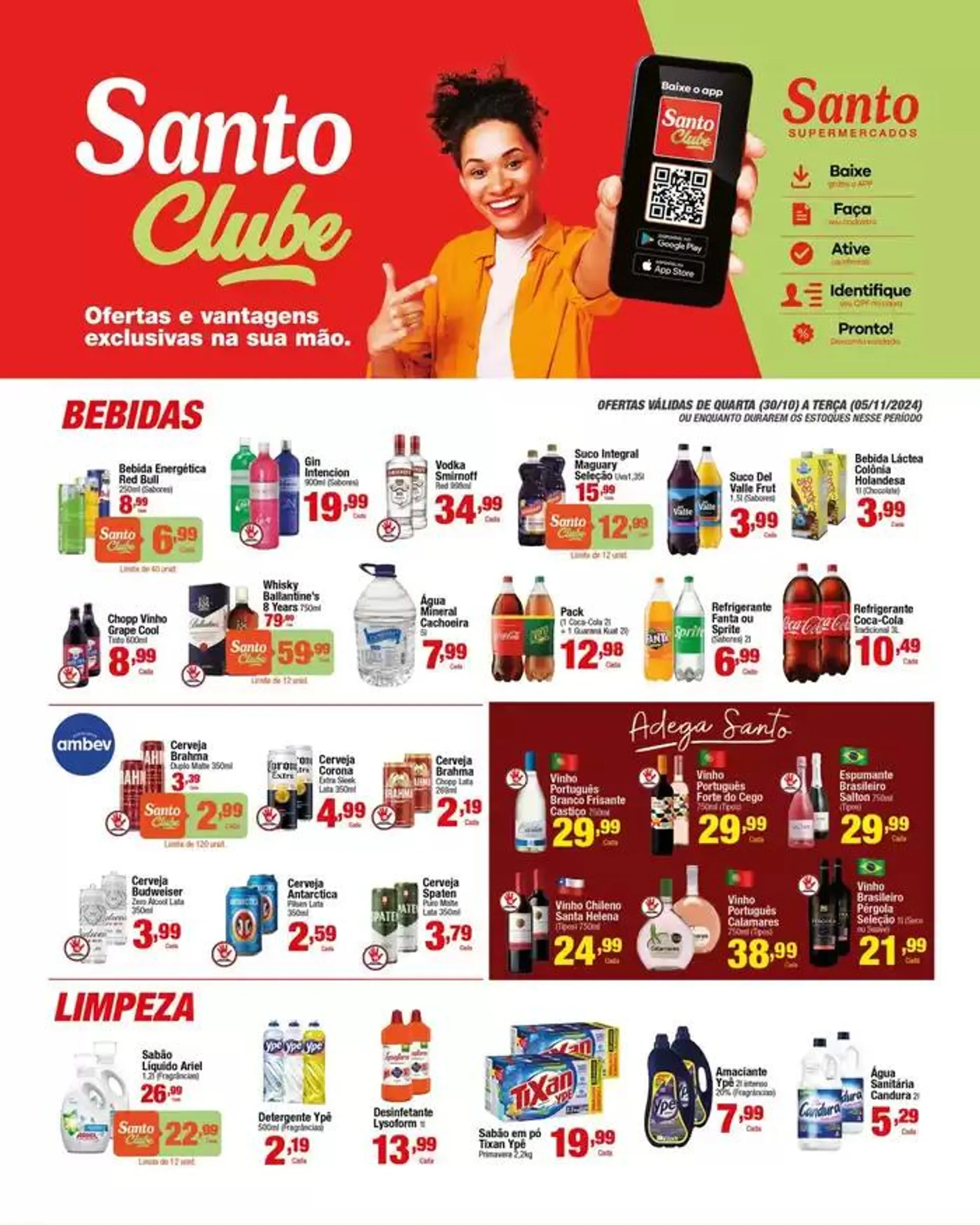 Encarte Santo Supermercados - 1