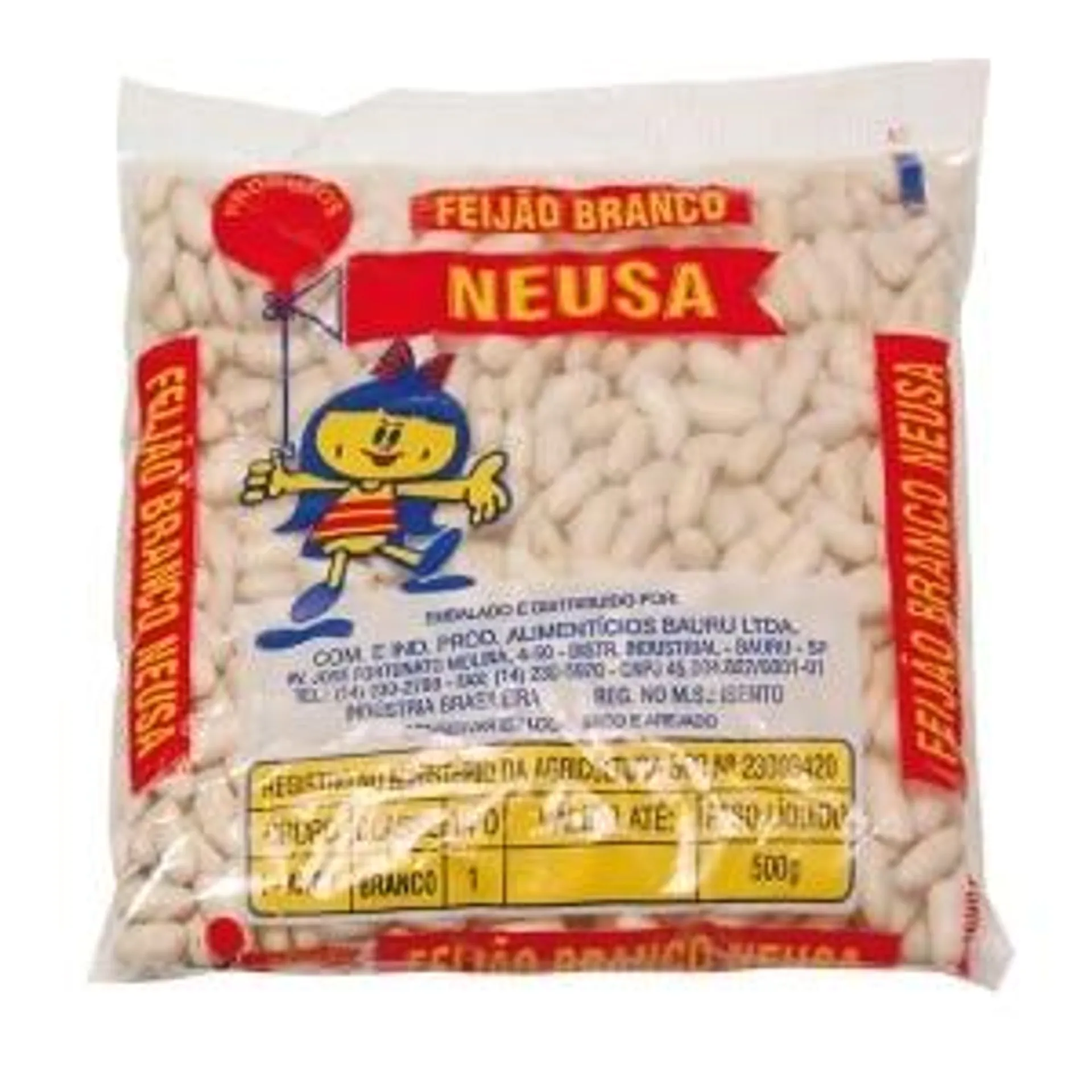 Feijão Branco Neusa 500g