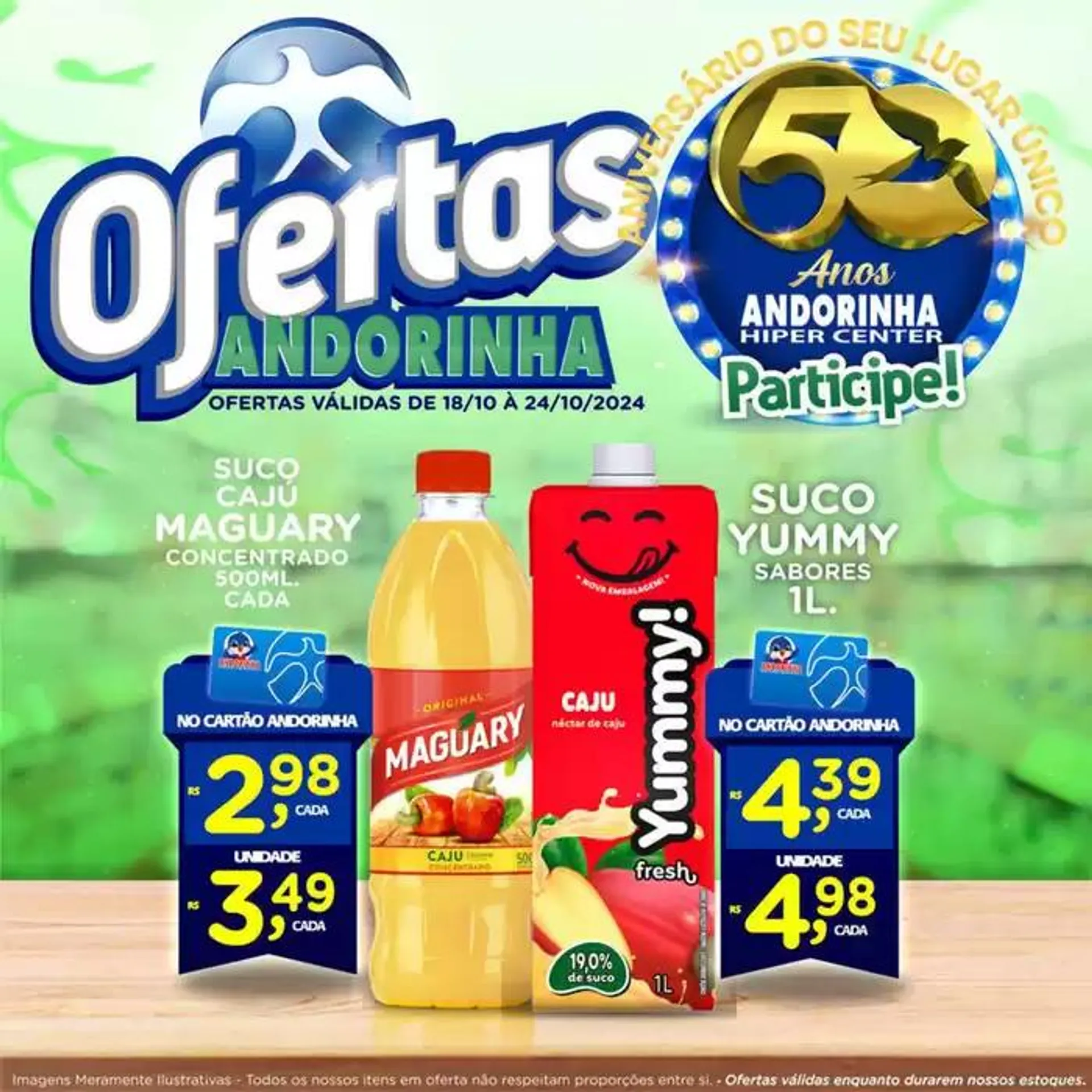 Encarte de Andorinha Hipermercado OFERTAS 18 de outubro até 24 de outubro 2024 - Pagina 8