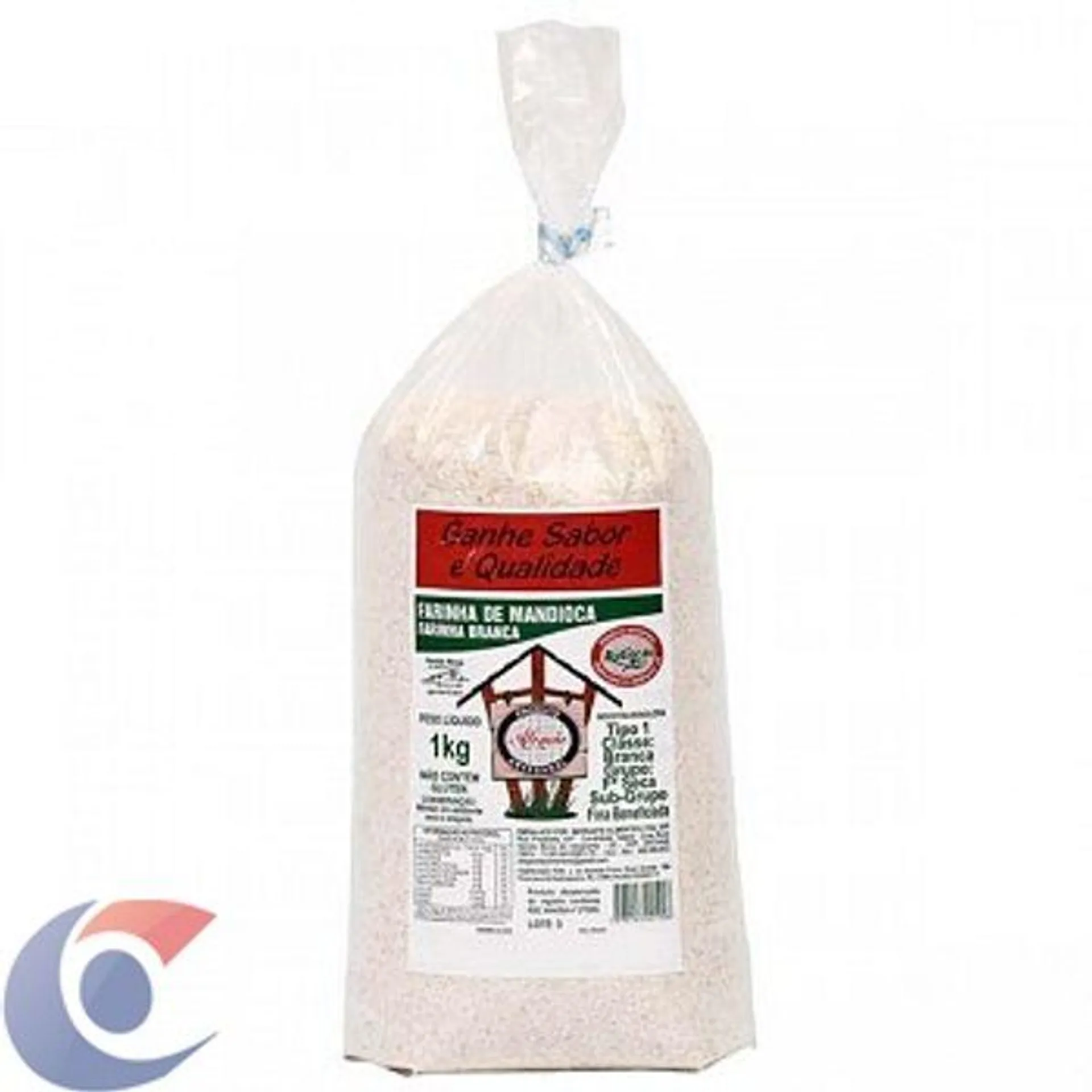 Farinha De Mandioca Branca Da Montanha 1kg