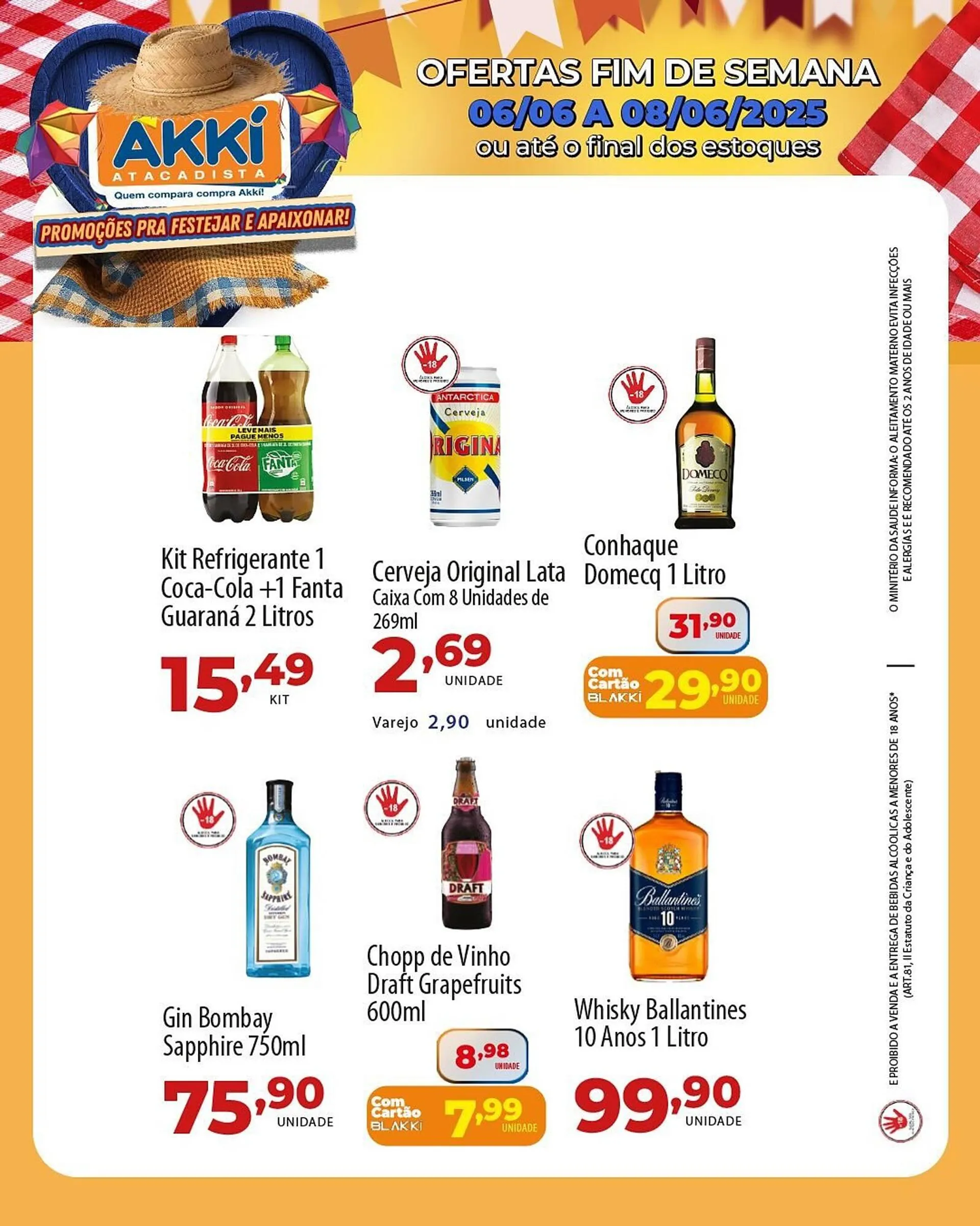 Encarte de Catálogo Akki Atacadista 6 de junho até 8 de junho 2025 - Pagina 4