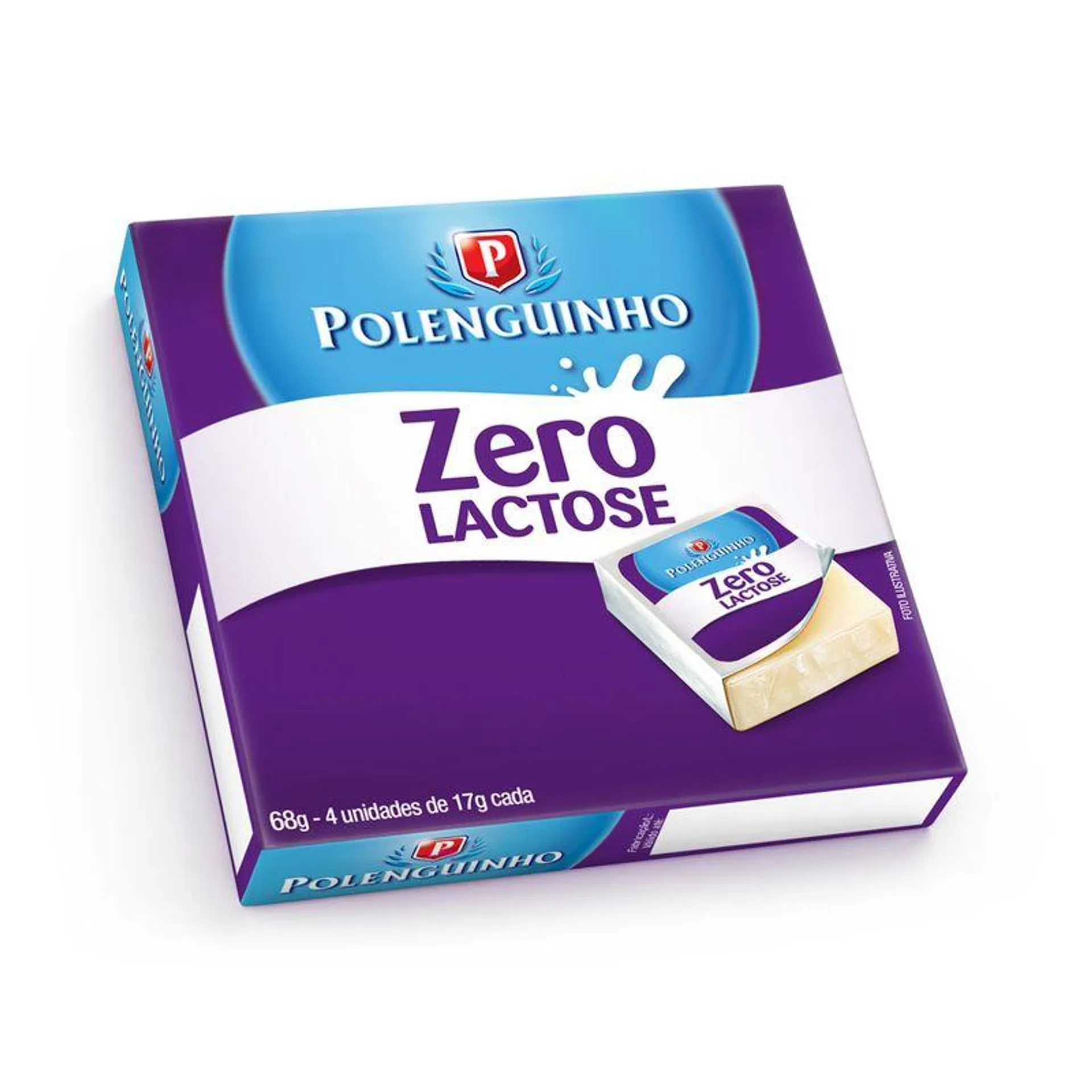 Polenguinho Zero Lactose Light 4 unidades