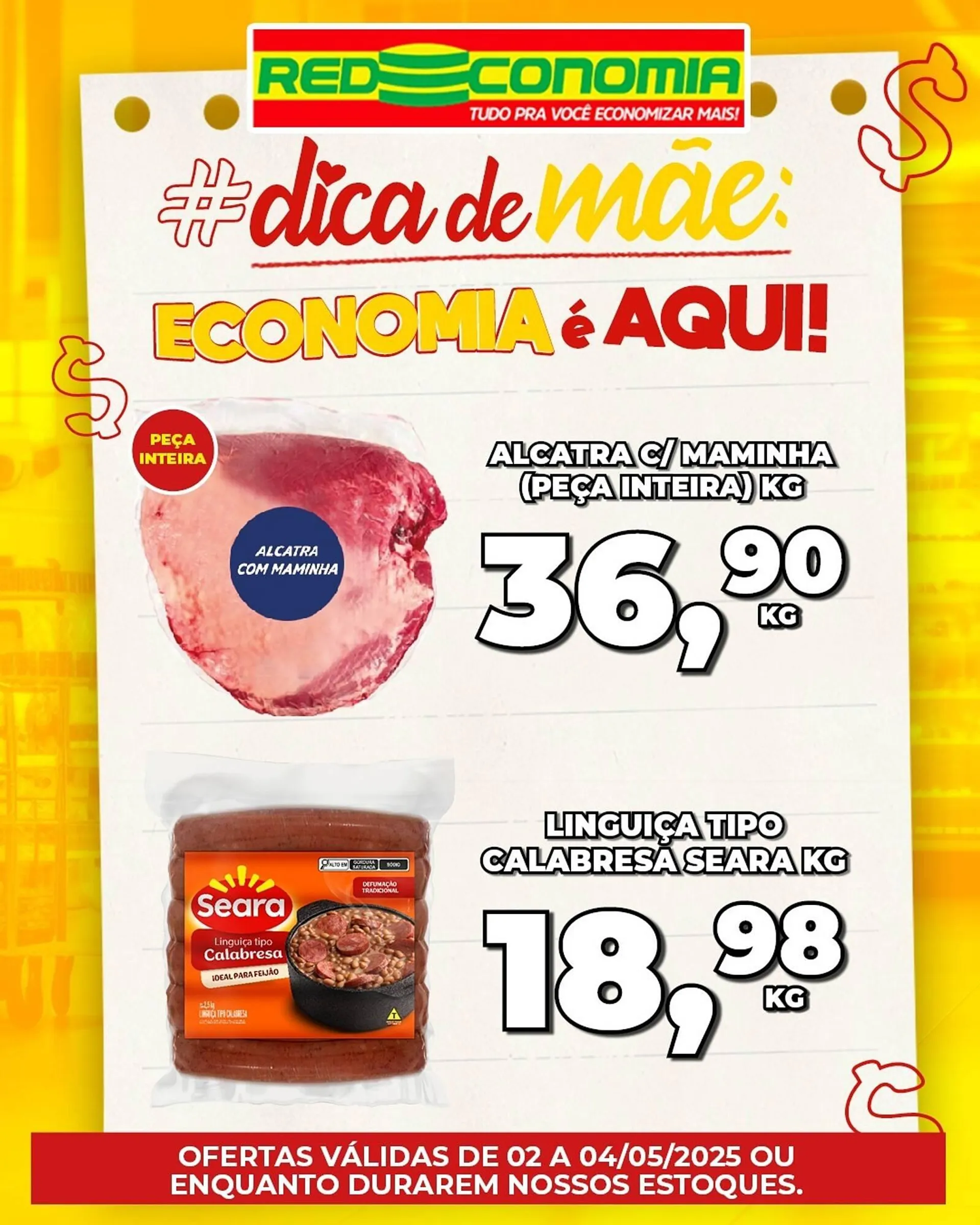 Encarte de Catálogo Rede Economia 2 de maio até 4 de maio 2025 - Pagina 4