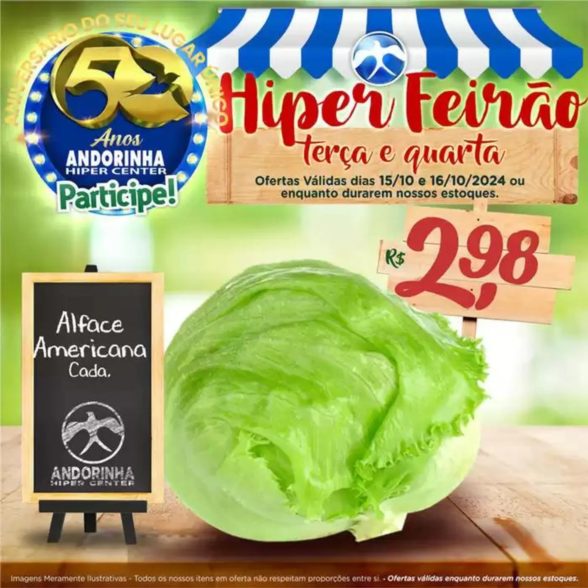 Encarte de Andorinha Hipermercado Hiper Feirão 15 de outubro até 16 de outubro 2024 - Pagina 2