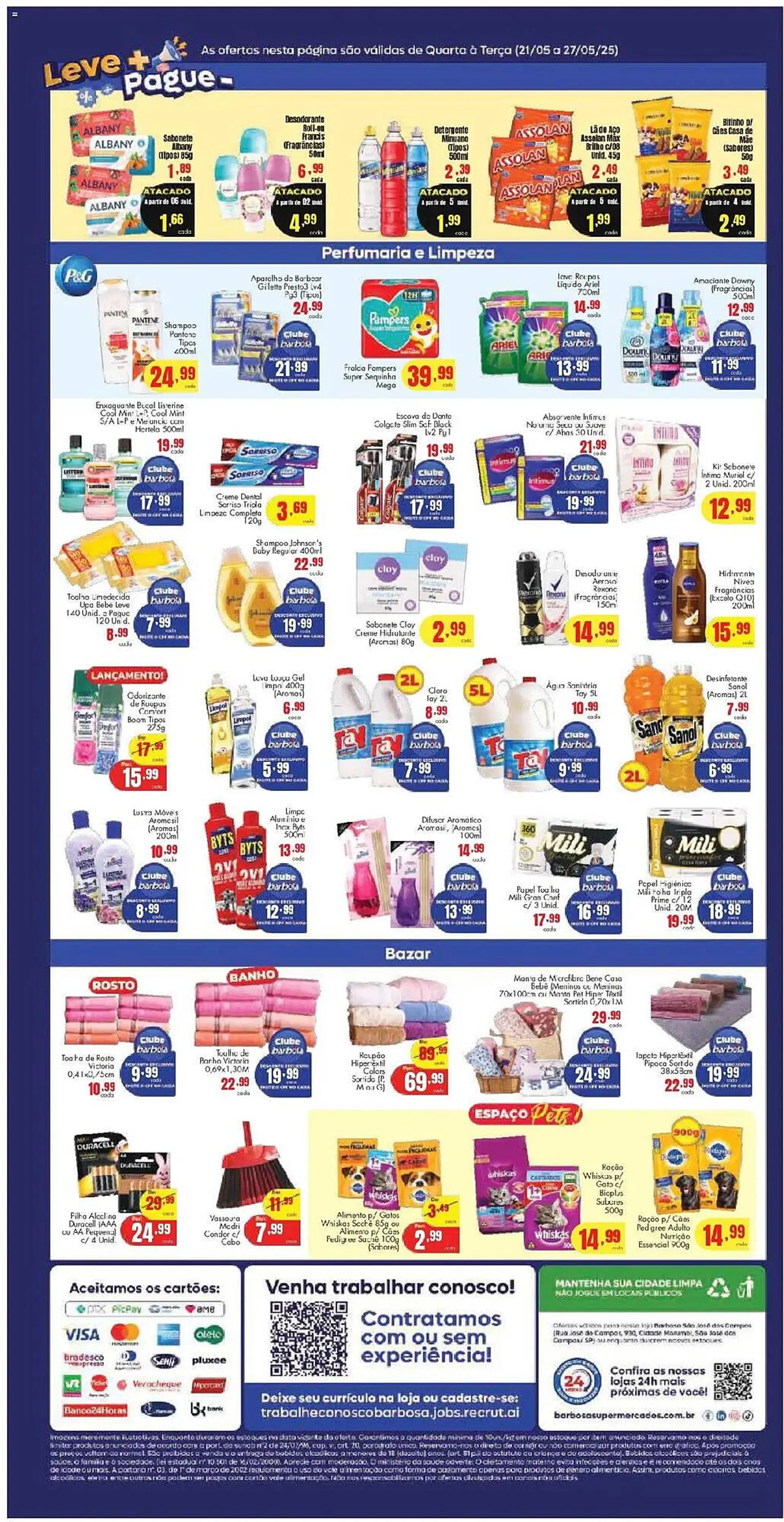 Encarte de Catálogo Barbosa Supermercados 21 de maio até 28 de maio 2025 - Pagina 4
