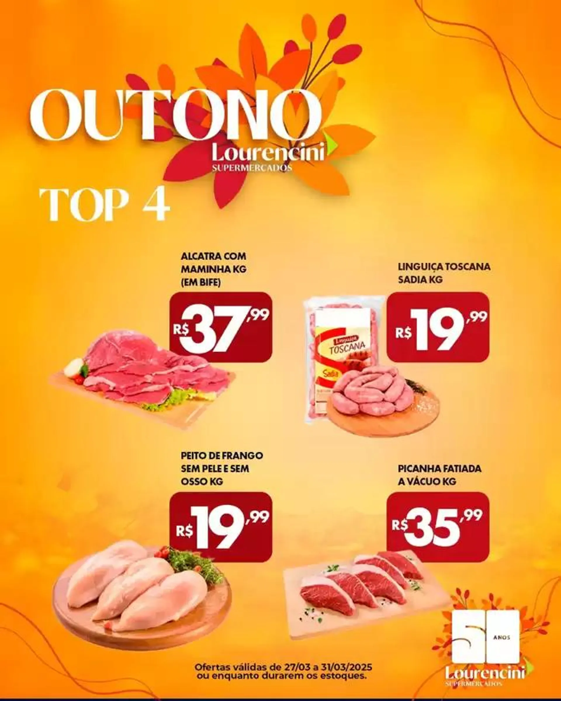 Encarte de Encarte Lourencini Supermercados 27 de março até 31 de março 2025 - Pagina 5