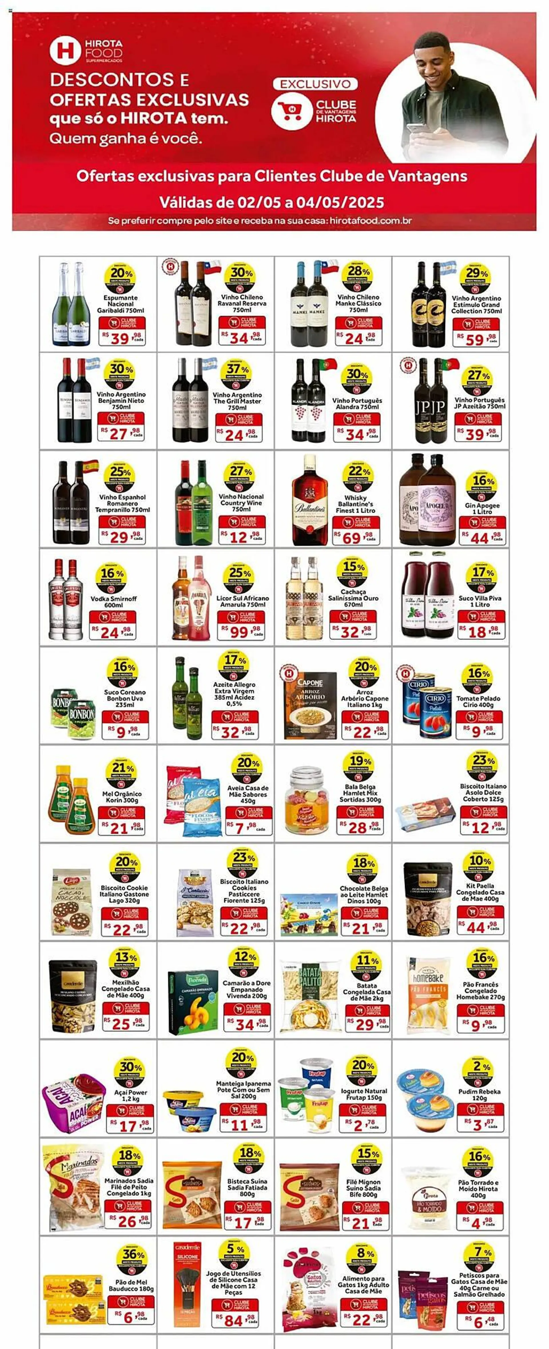 Encarte de Catálogo Hirota Food Supermercado 2 de maio até 4 de maio 2025 - Pagina 1