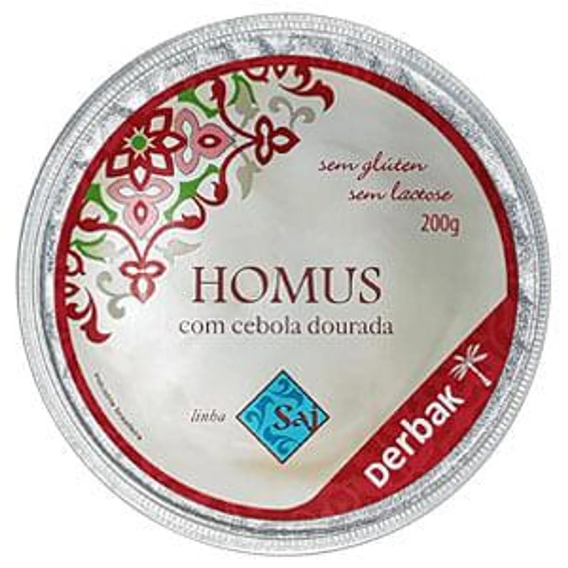 Homus Derbak C Cebola Dourada 200 G