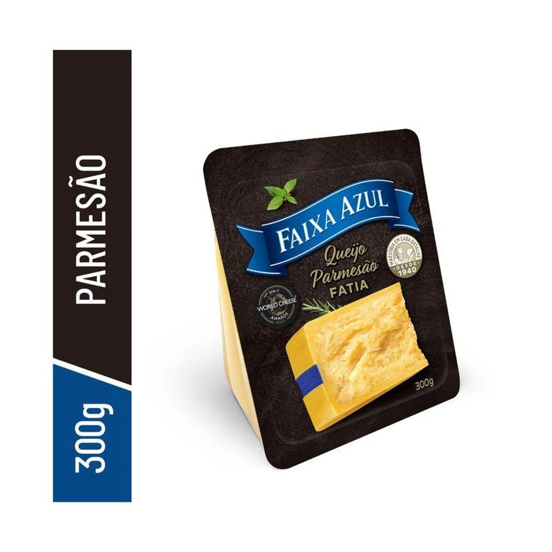 Queijo Parmesão Vigor 300g Faixa Azul Fatiado